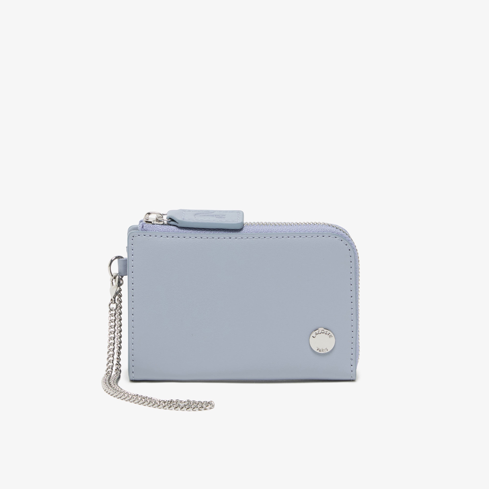 シルバーブローチレザースマートキーケース