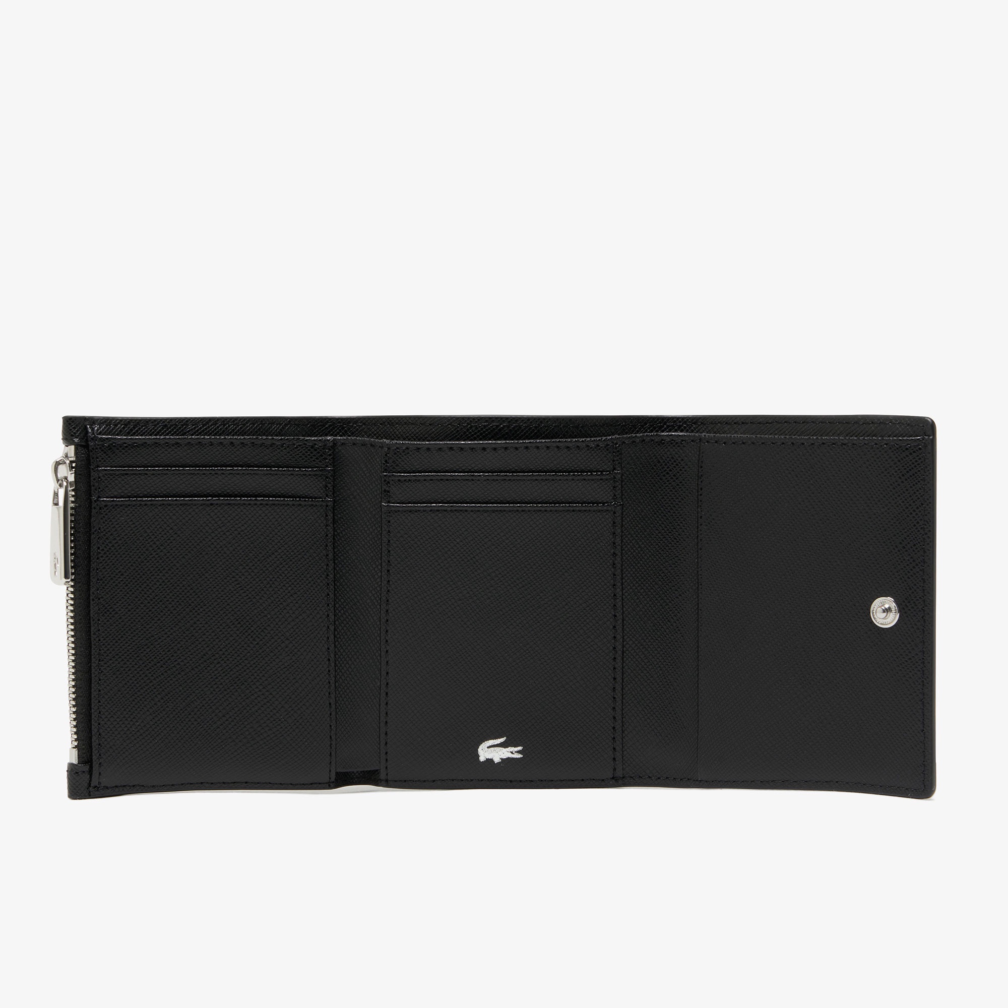 エンボスレザー3つ折りウォレット