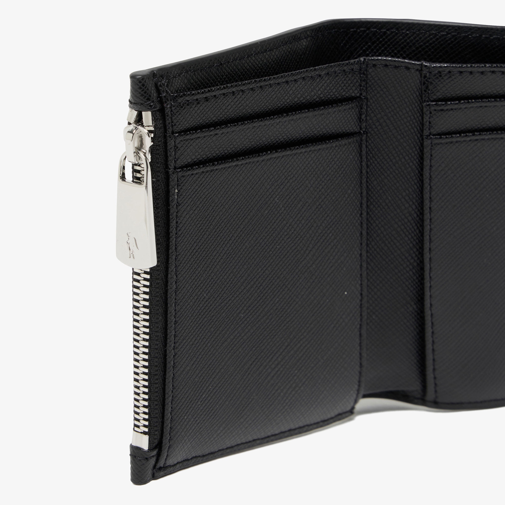 エンボスレザー3つ折りウォレット