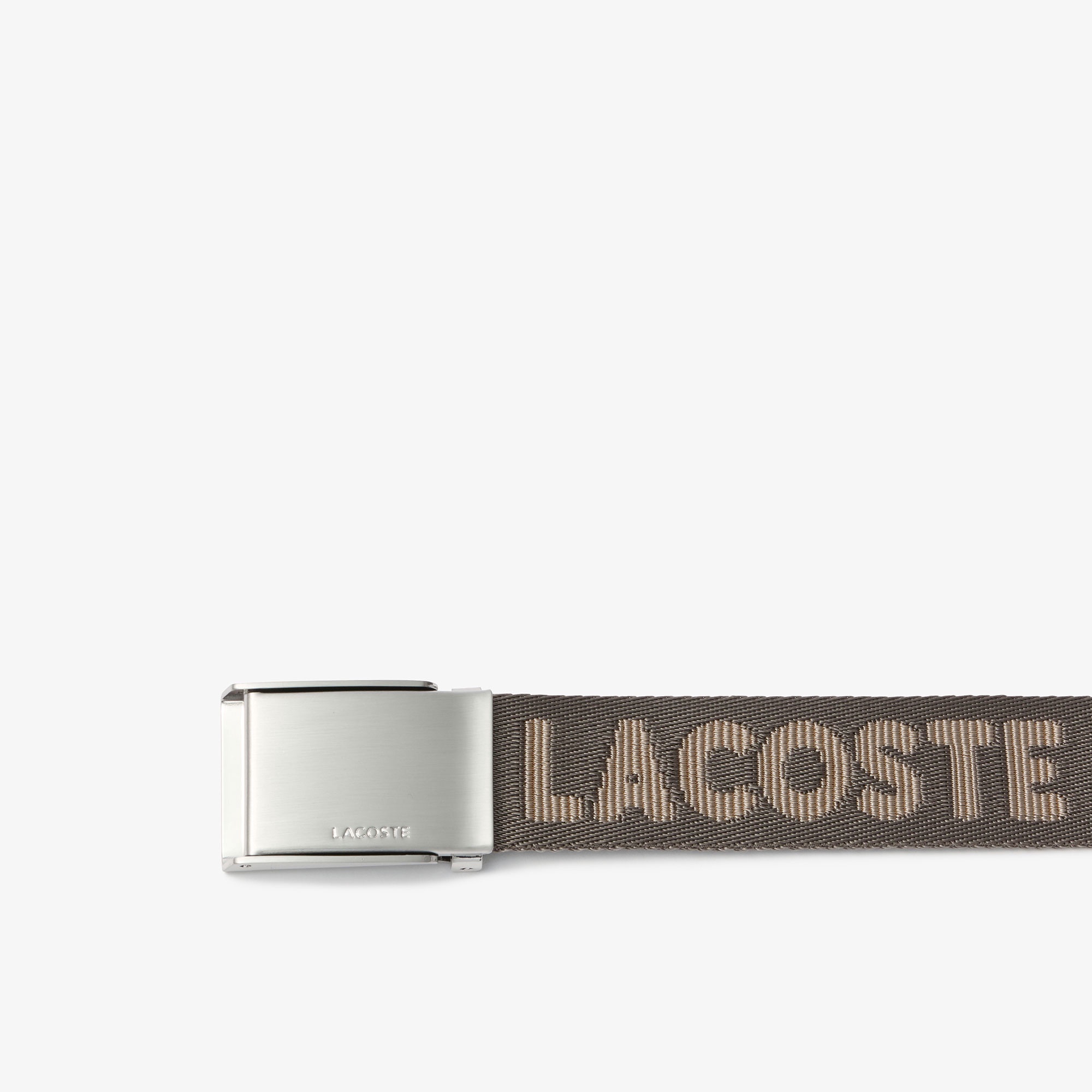 ネームジャカードスライドバックルベルト