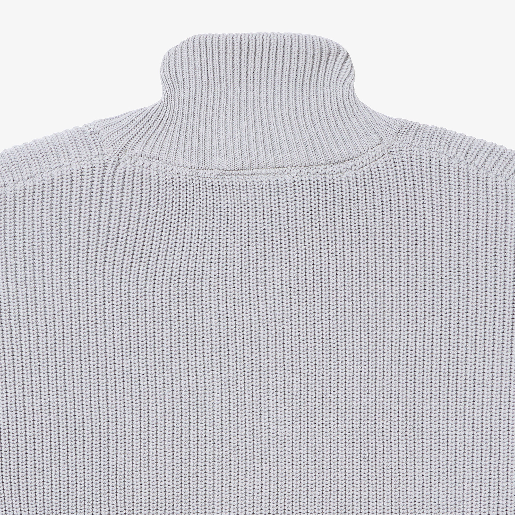 ジップアップローゲージニットブルゾン