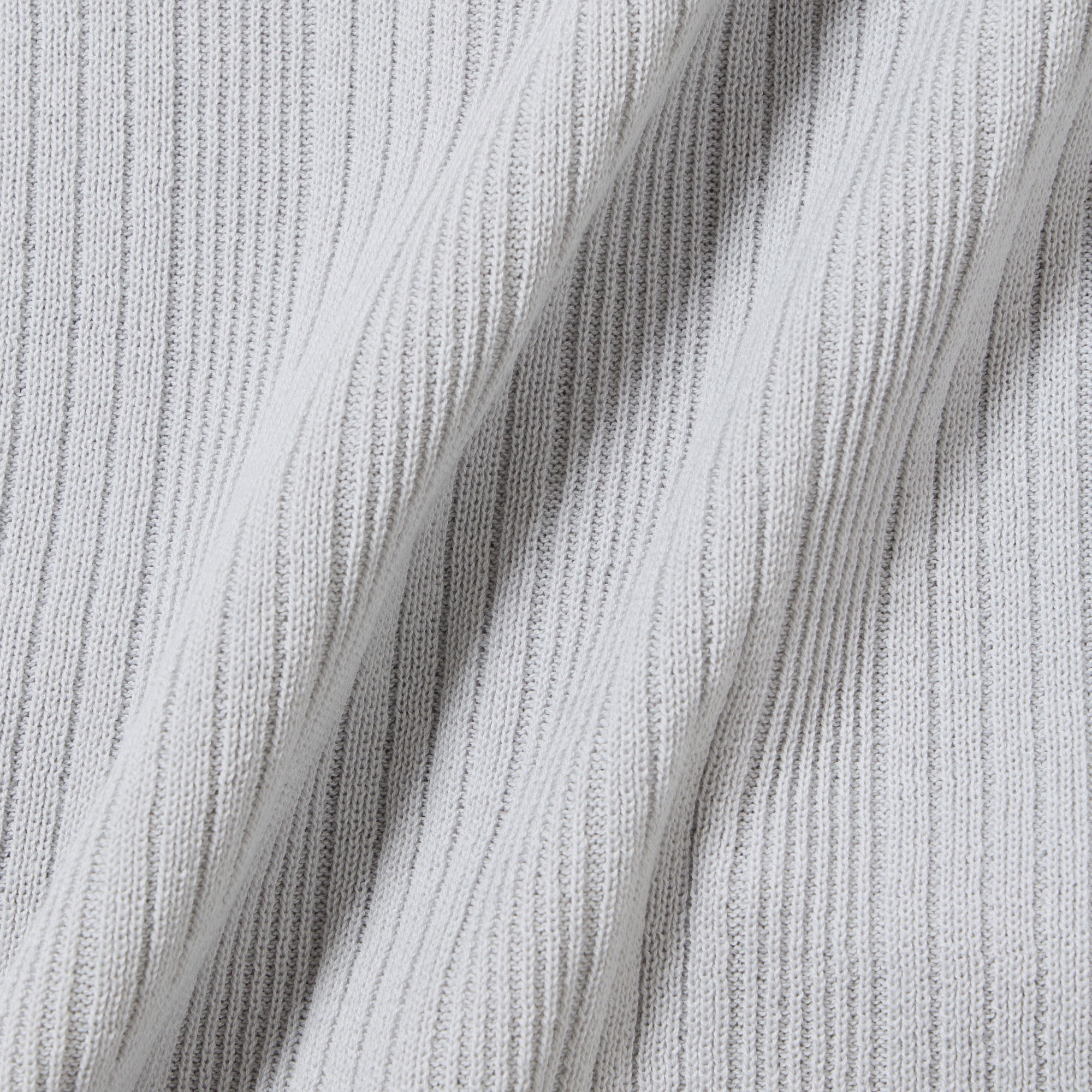 ランダムピッチリブニットジップフーディー