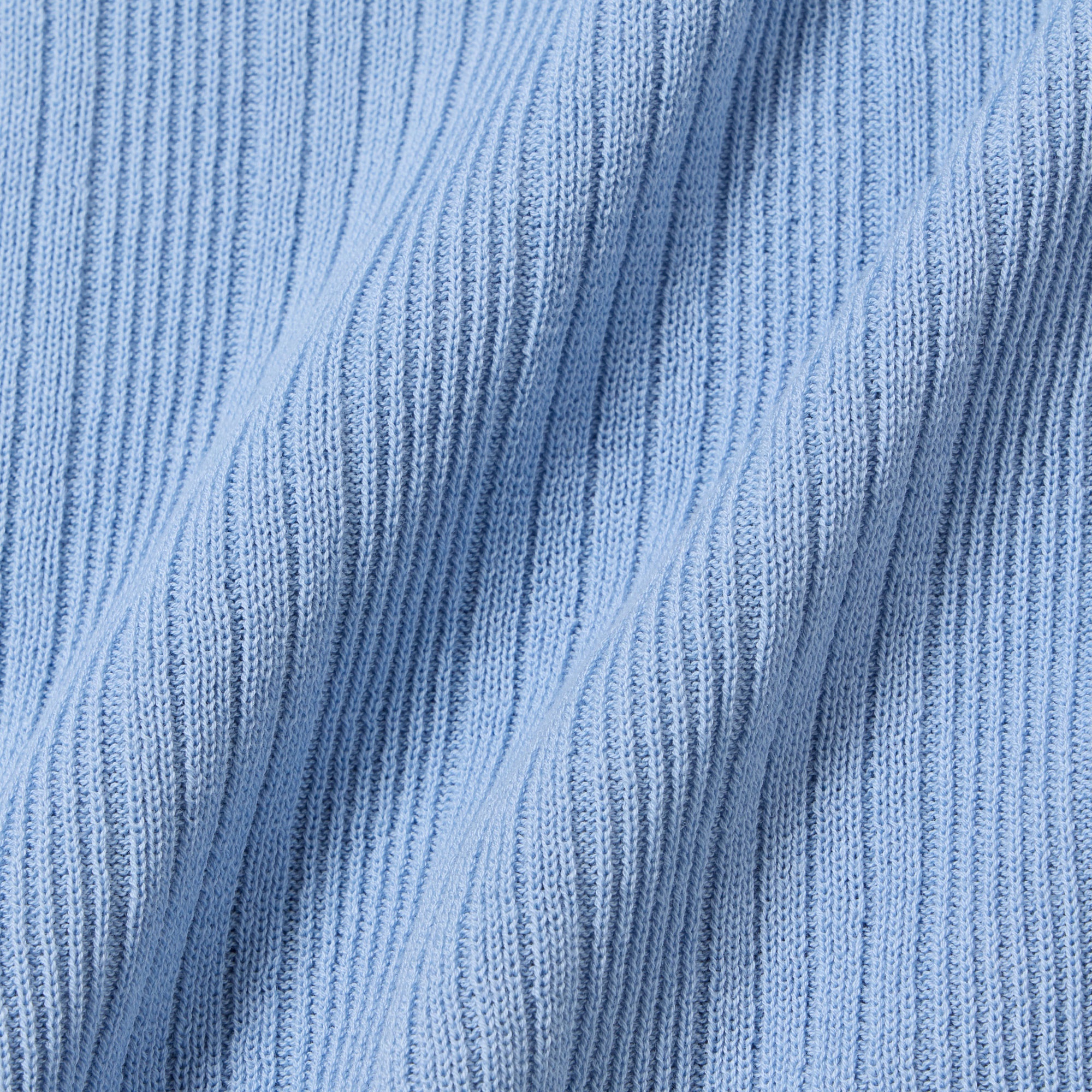 ランダムピッチリブニットジップフーディー