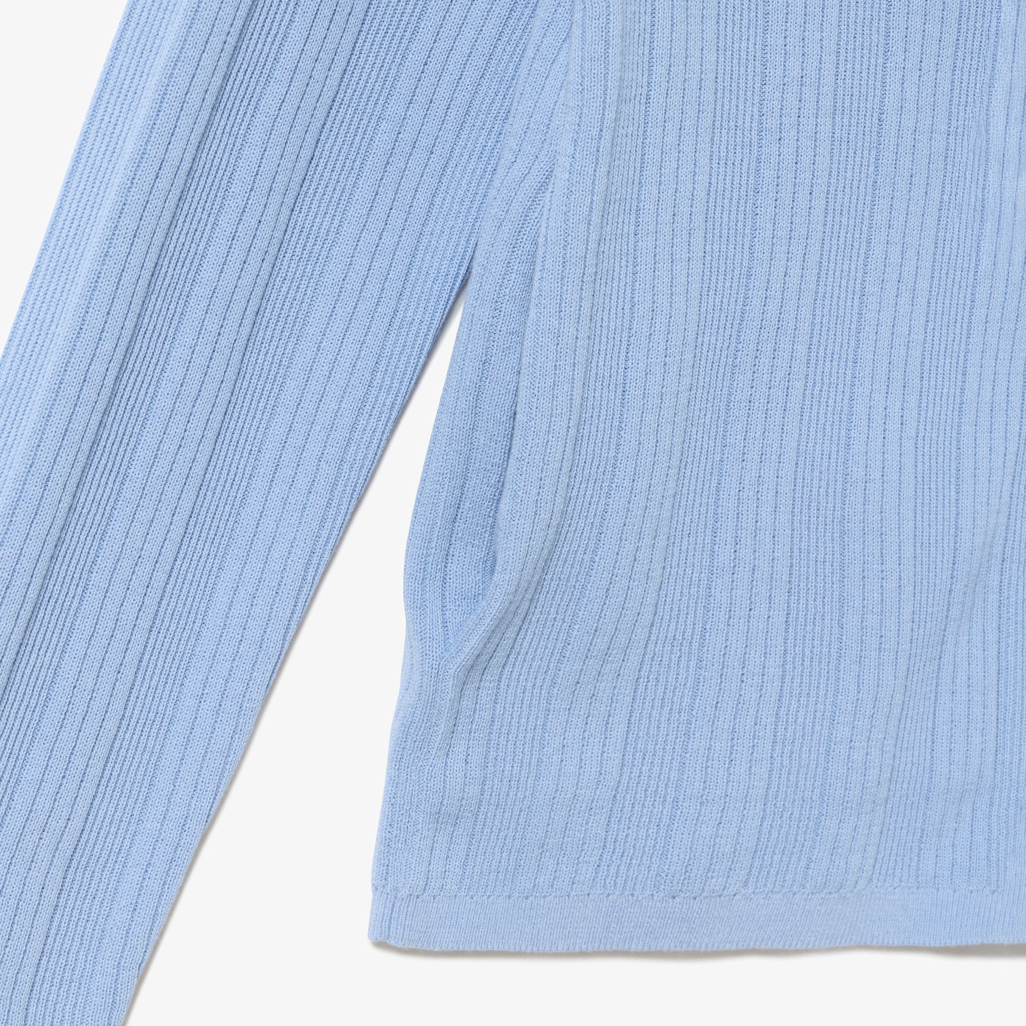 ランダムピッチリブニットジップフーディー