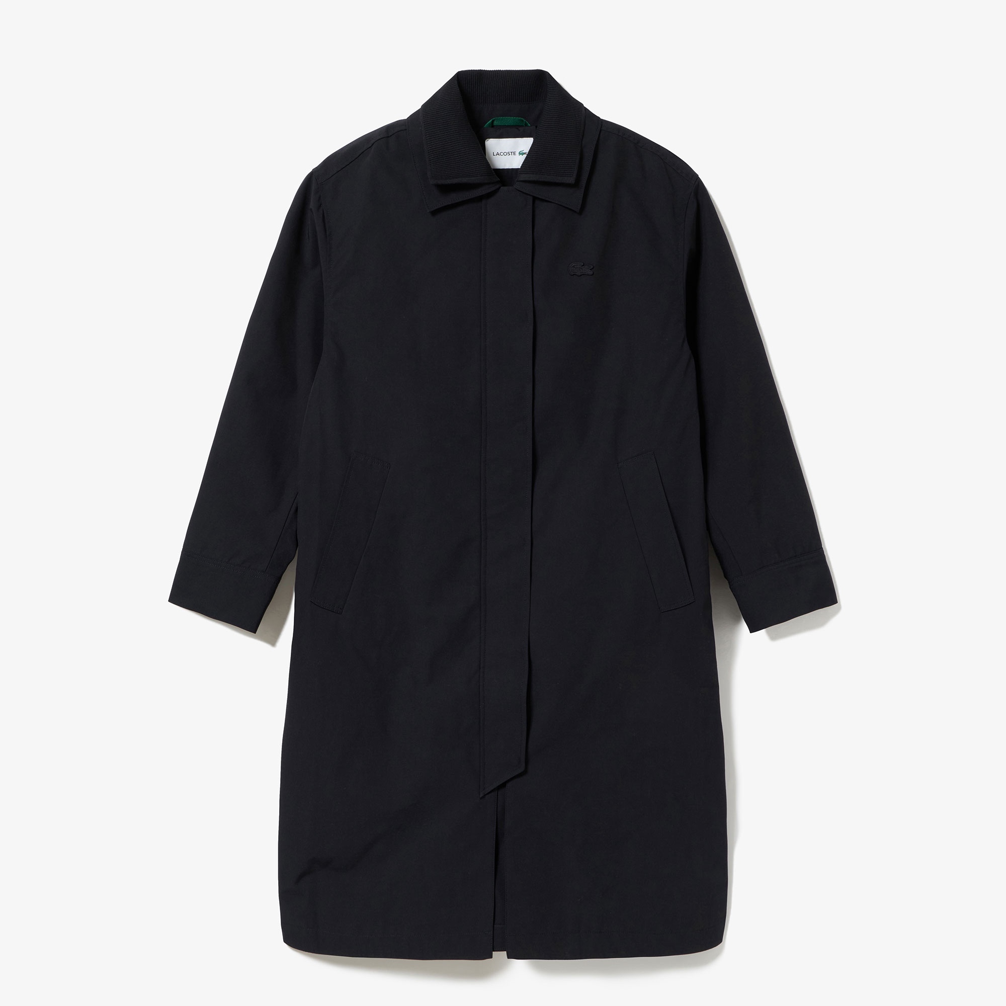 ダブルカラーロングスプリングコート