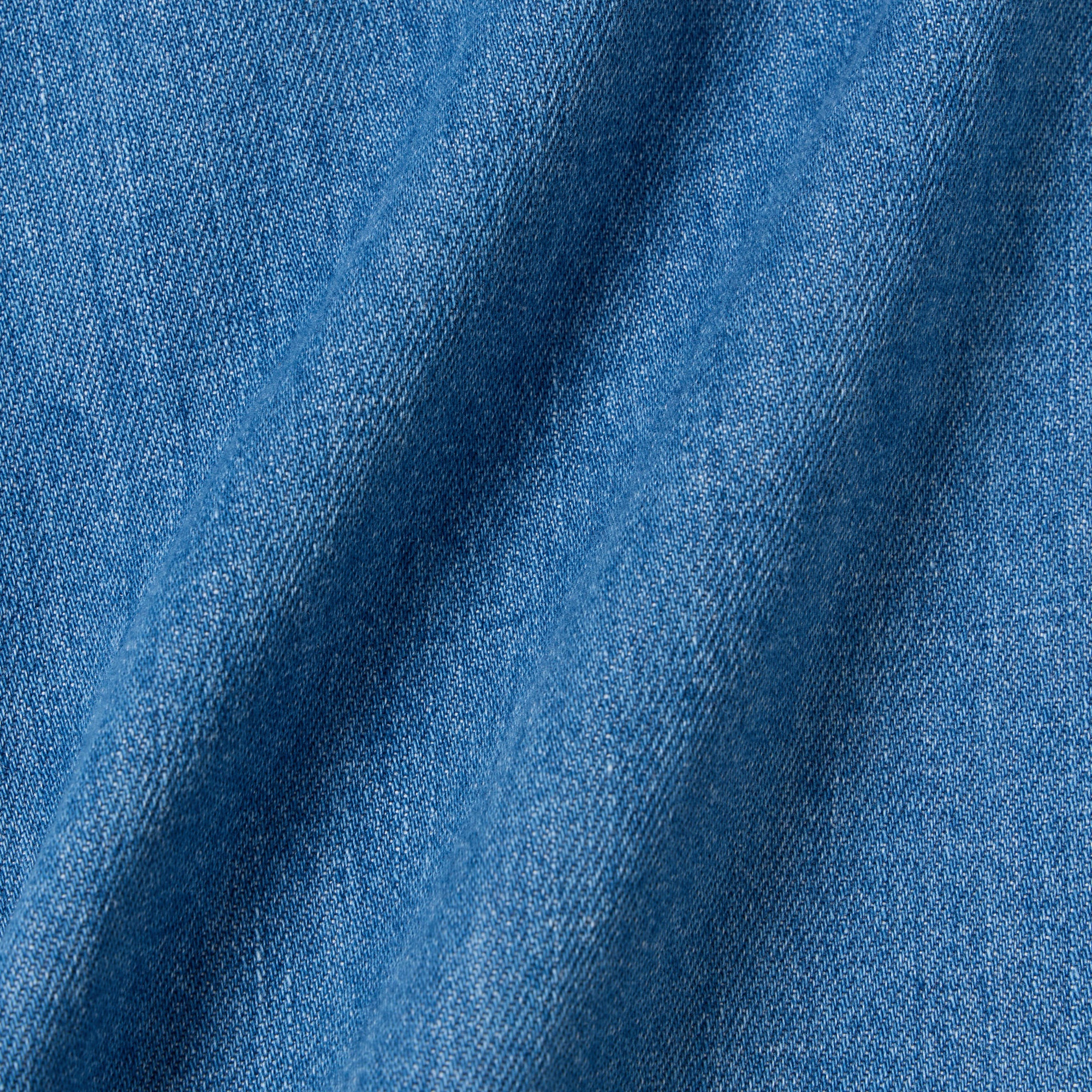 デニムクロップドシャツ