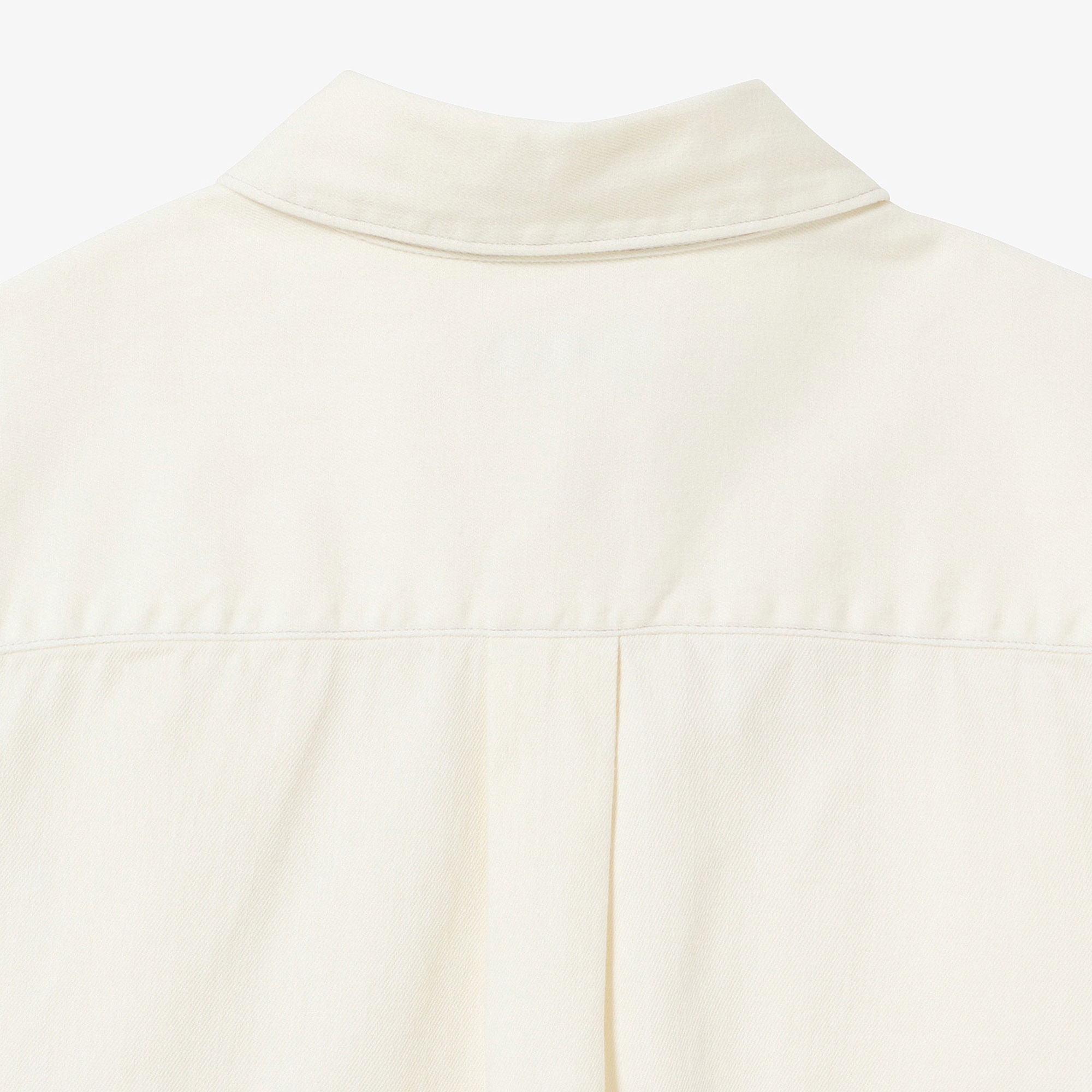 デニムクロップドシャツ