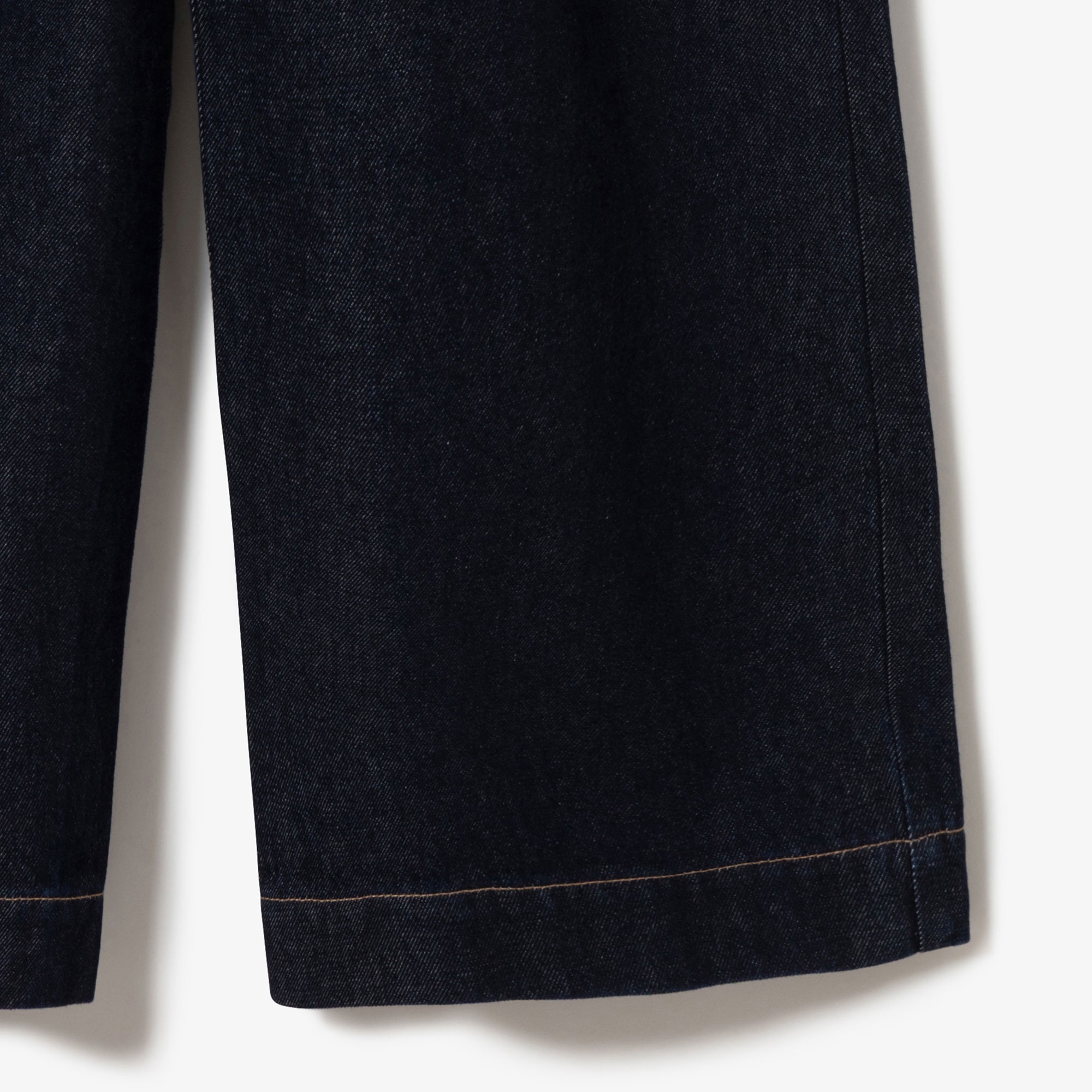 ワイドレッグイージーデニムパンツ