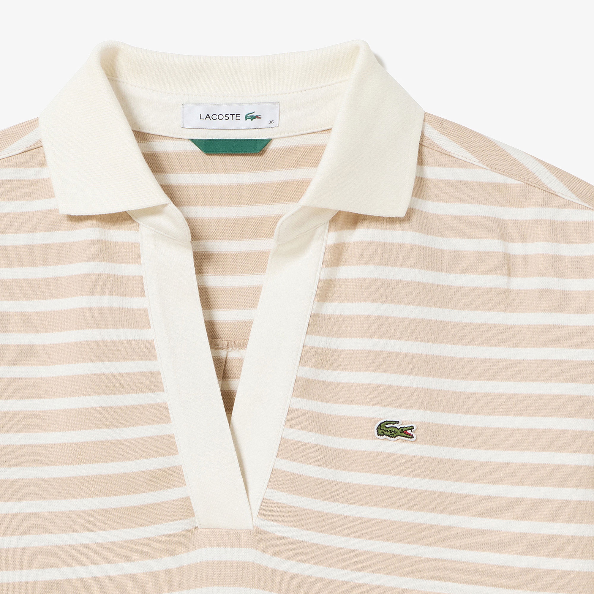 スキッパーネックラガーシャツ