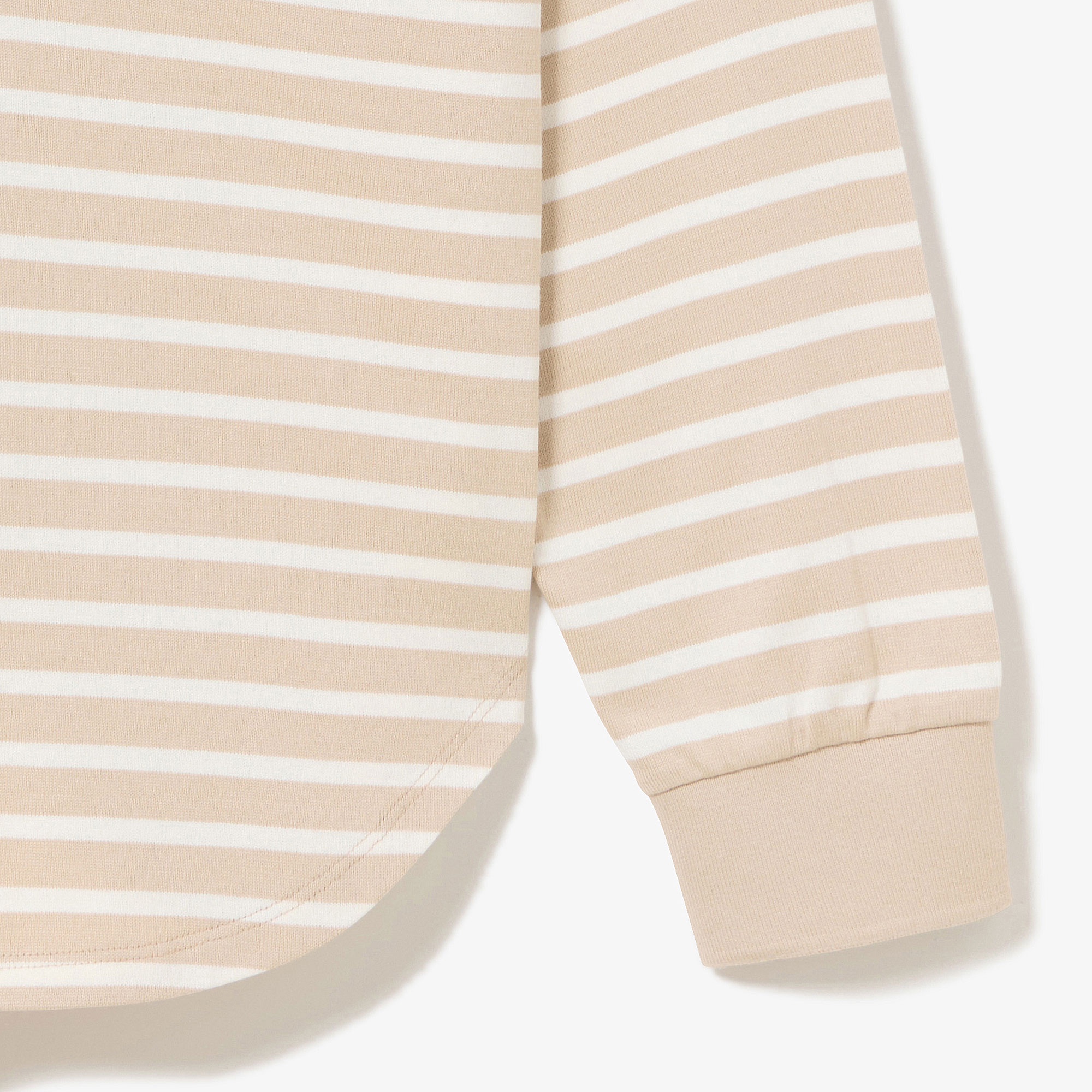 スキッパーネックラガーシャツ