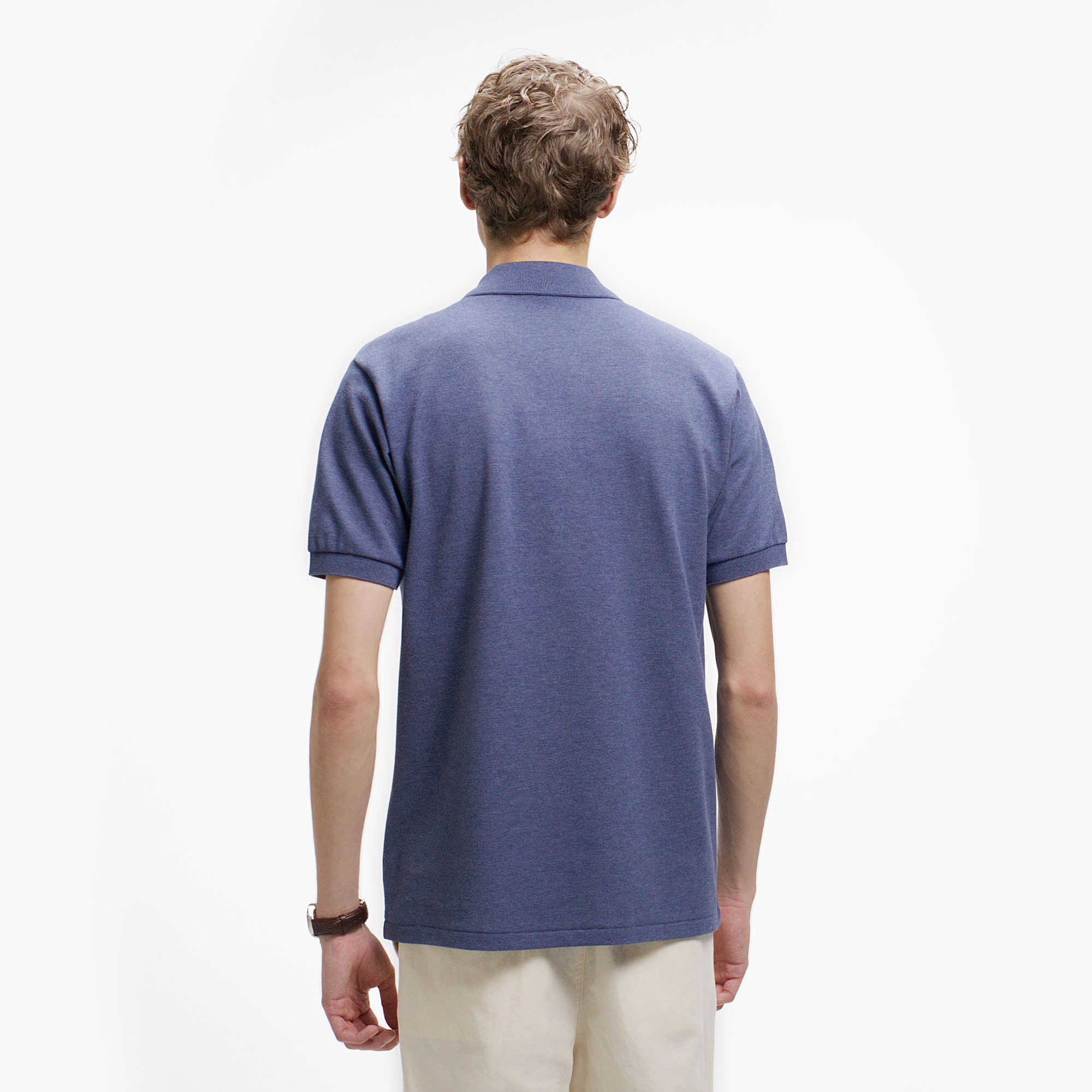 ラコステ L.12.64 ポロシャツ (杢・半袖)