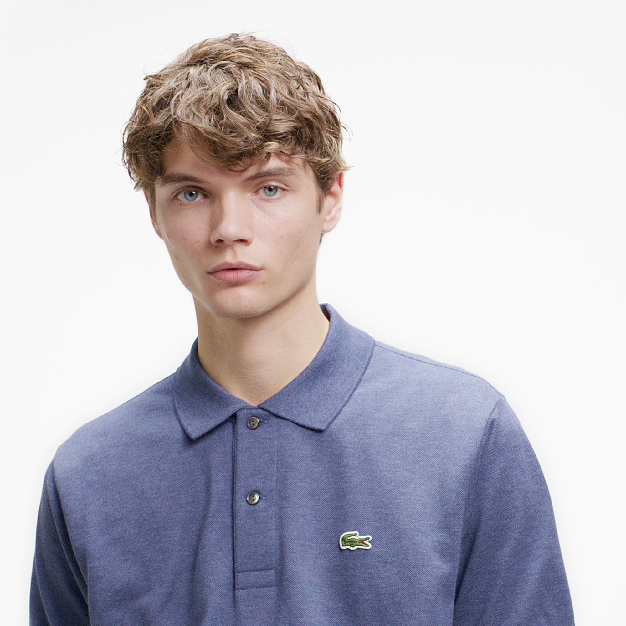 ラコステ L.12.64 ポロシャツ (杢・半袖)