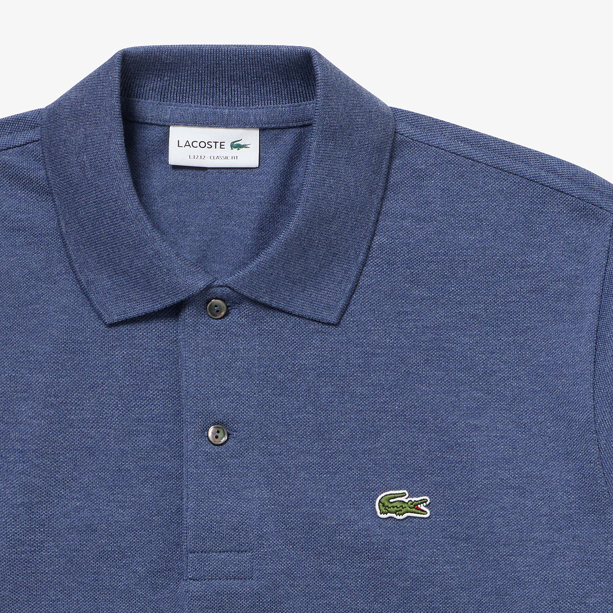 ラコステ L.12.64 ポロシャツ (杢・半袖)