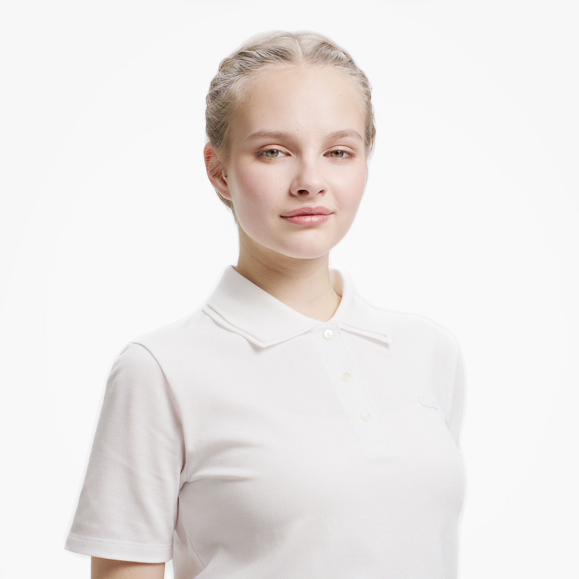 ダブルカラーポロシャツ