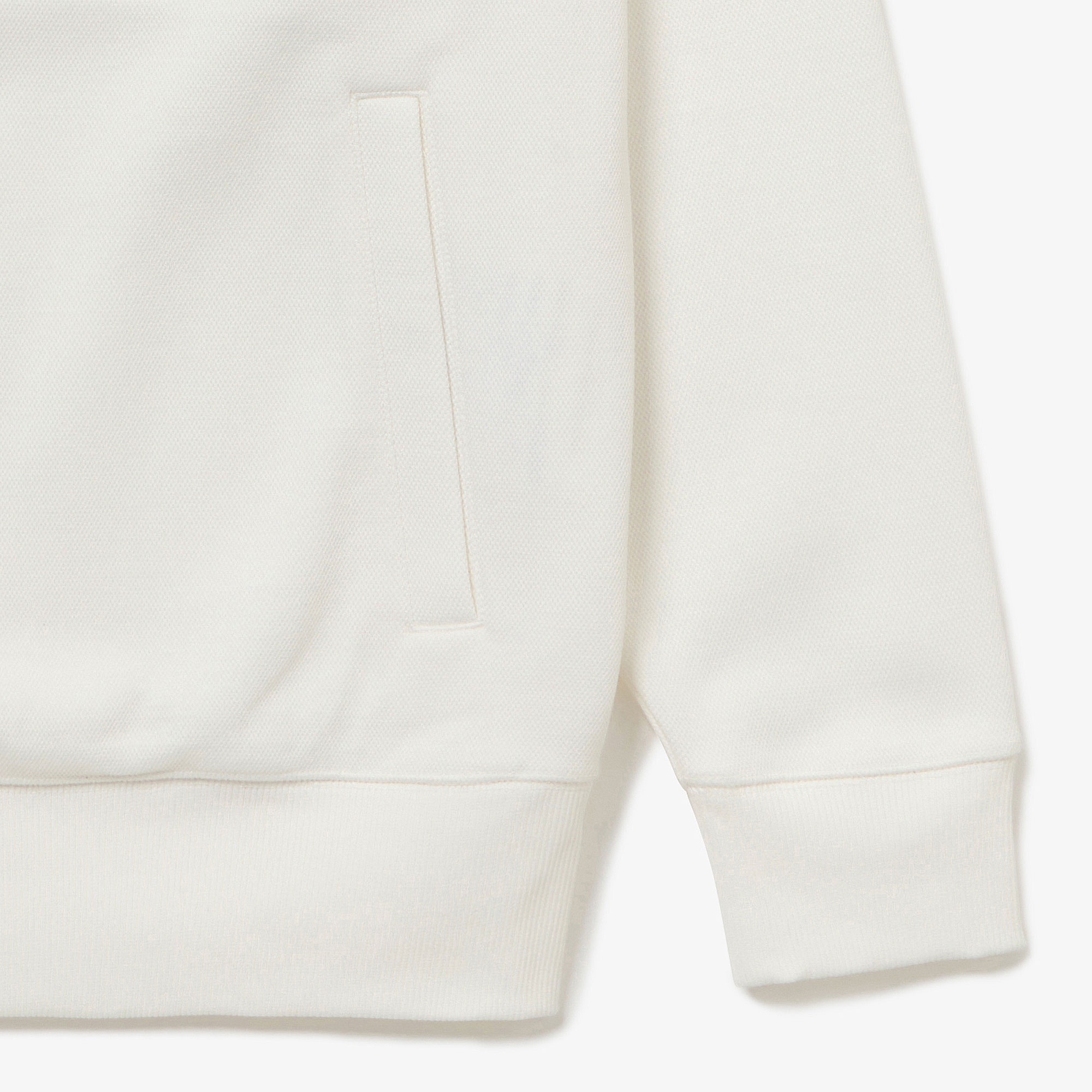 鹿の子ジップニット