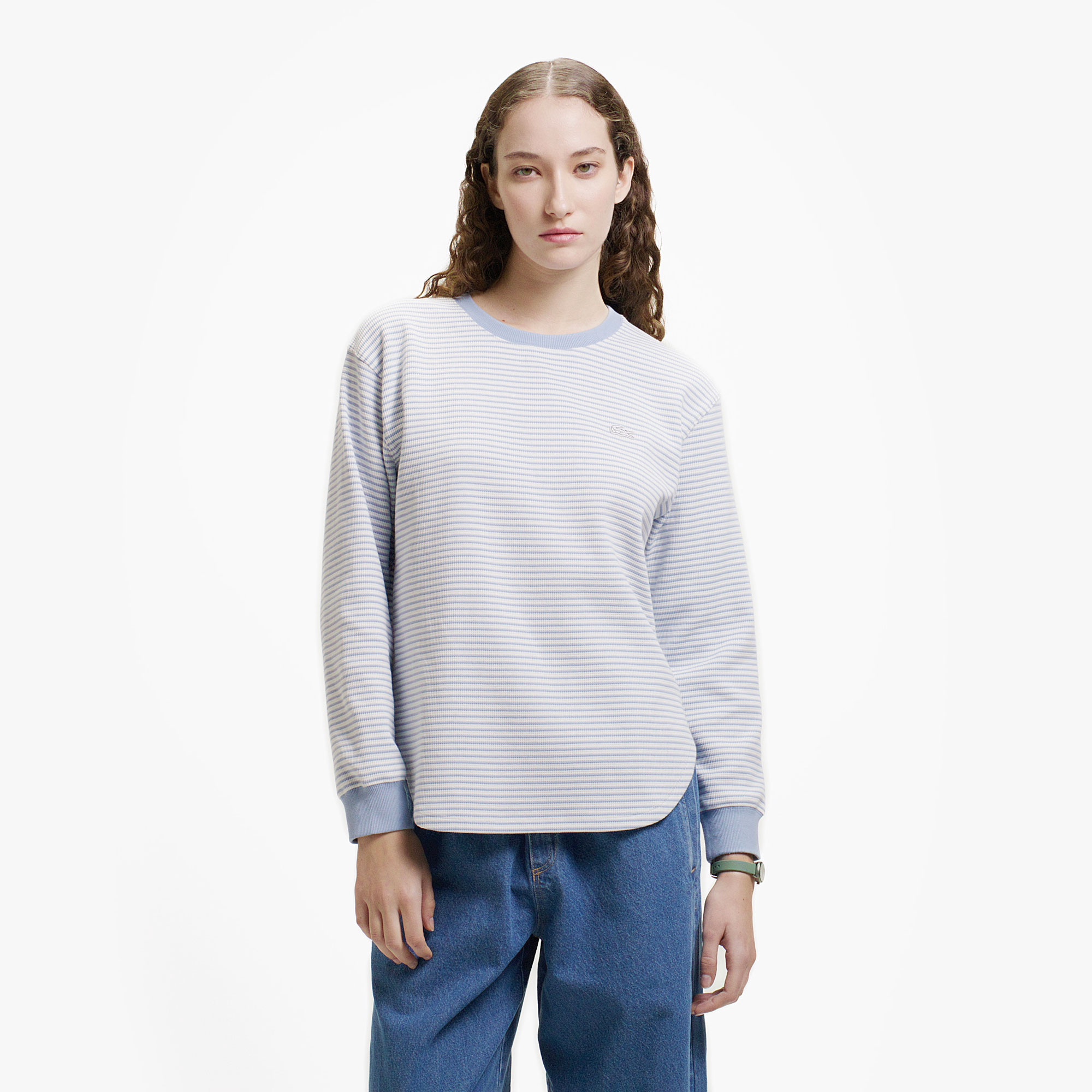 ワッフルボーダーTシャツ