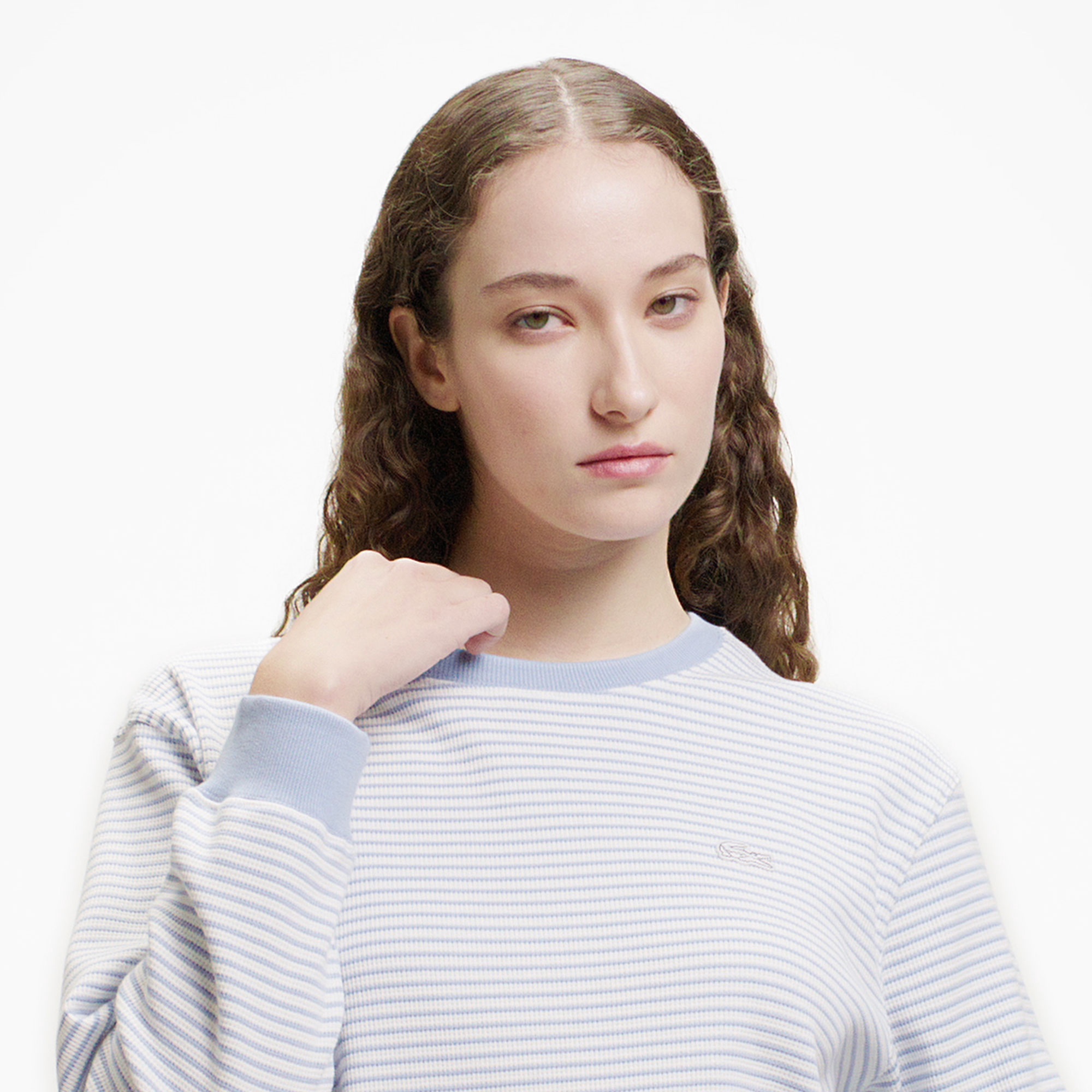 ワッフルボーダーTシャツ