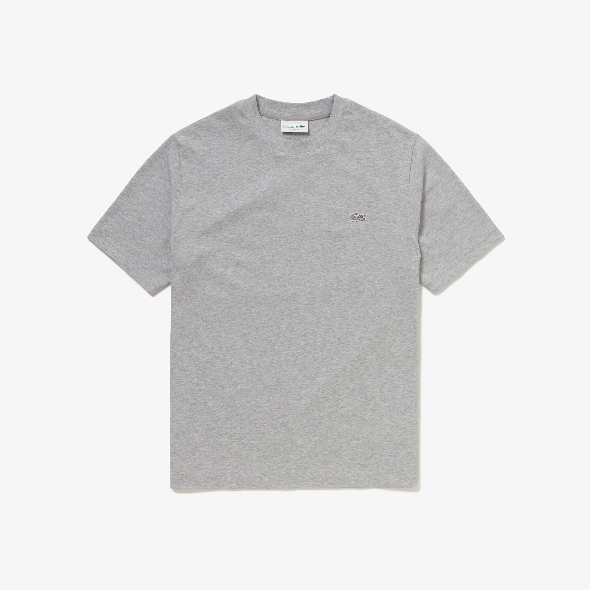 アウトラインクロッククルーネックTシャツ