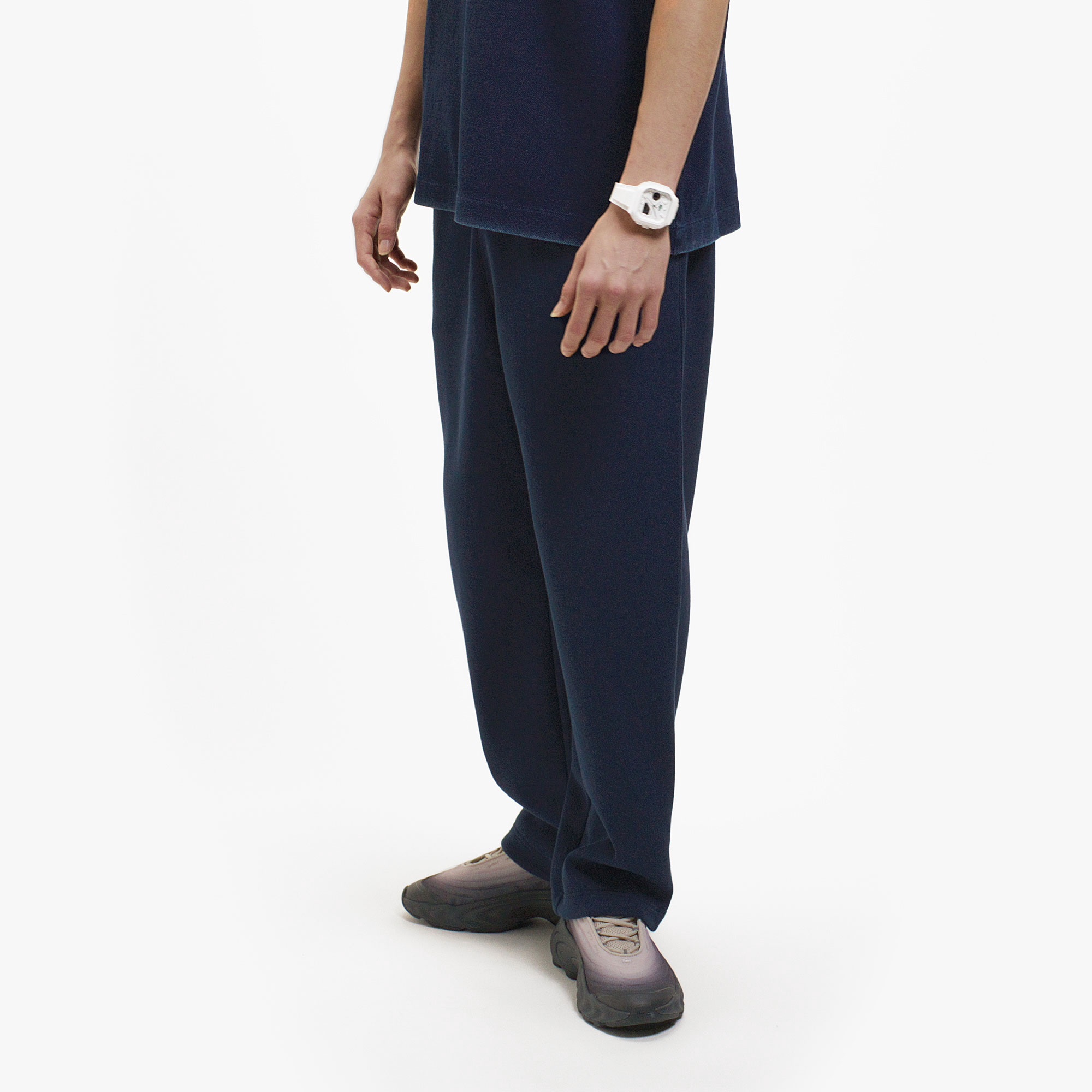 ビッグ鹿の子トラックパンツ