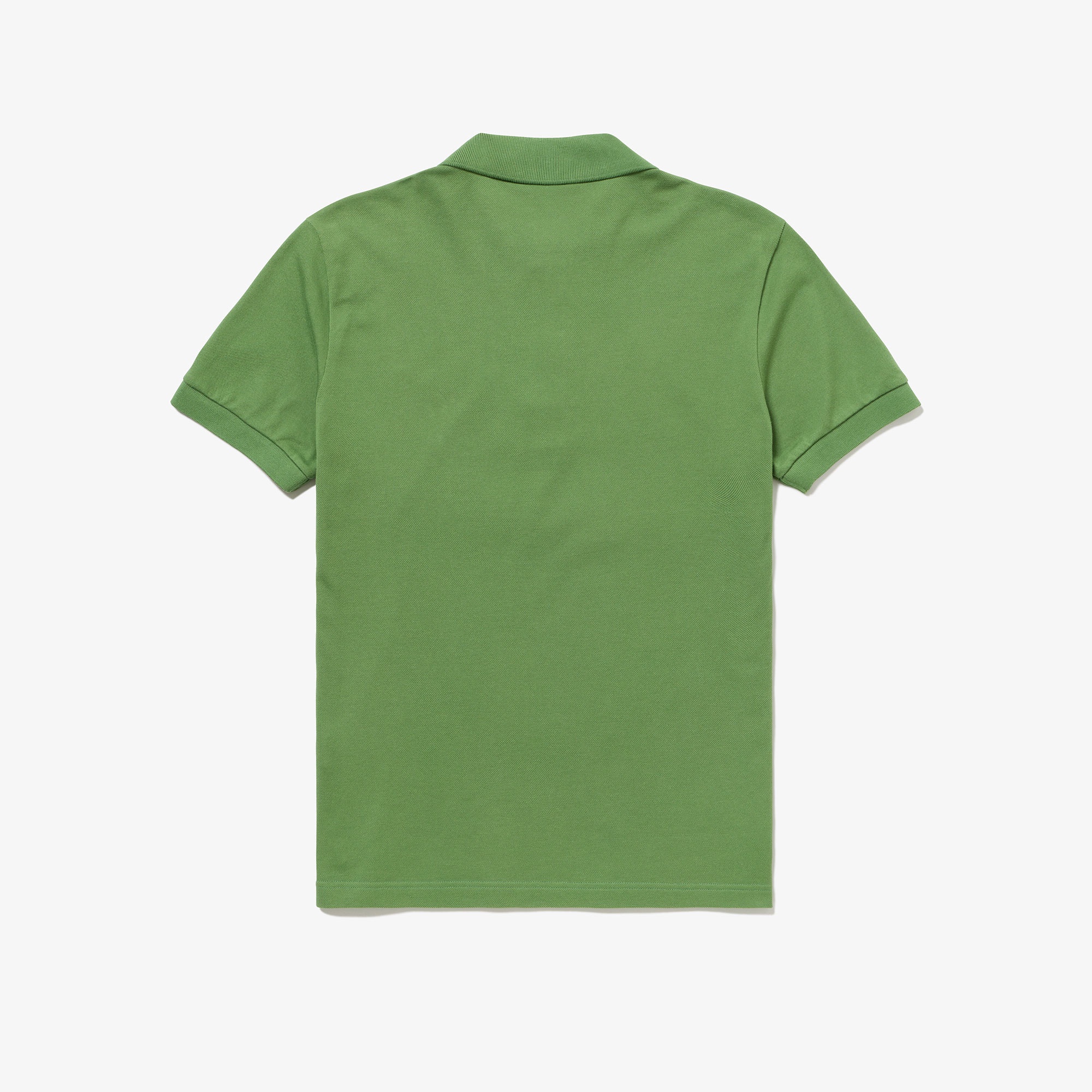 スリムフィットソリッドポロシャツ (半袖)