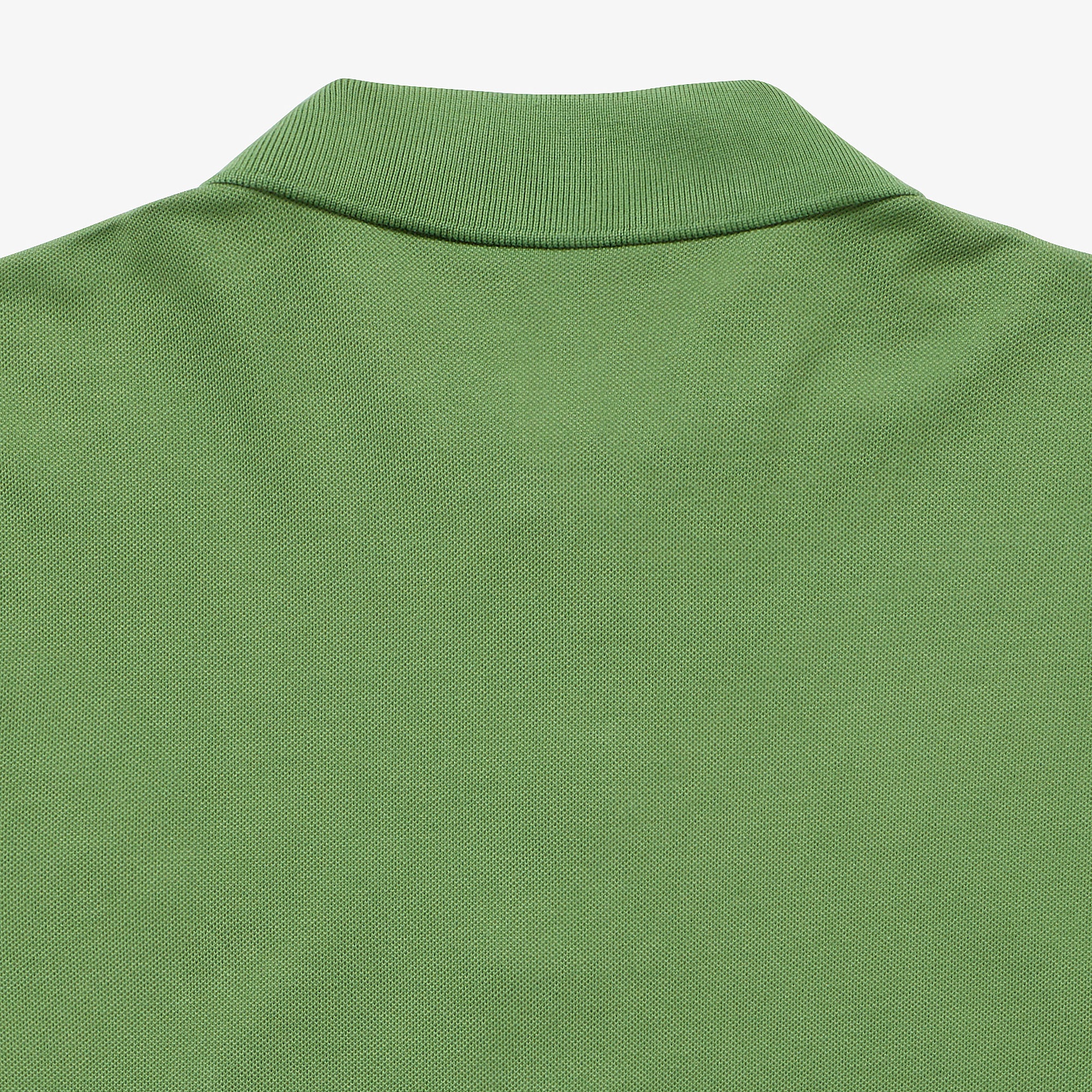 スリムフィットソリッドポロシャツ (半袖)