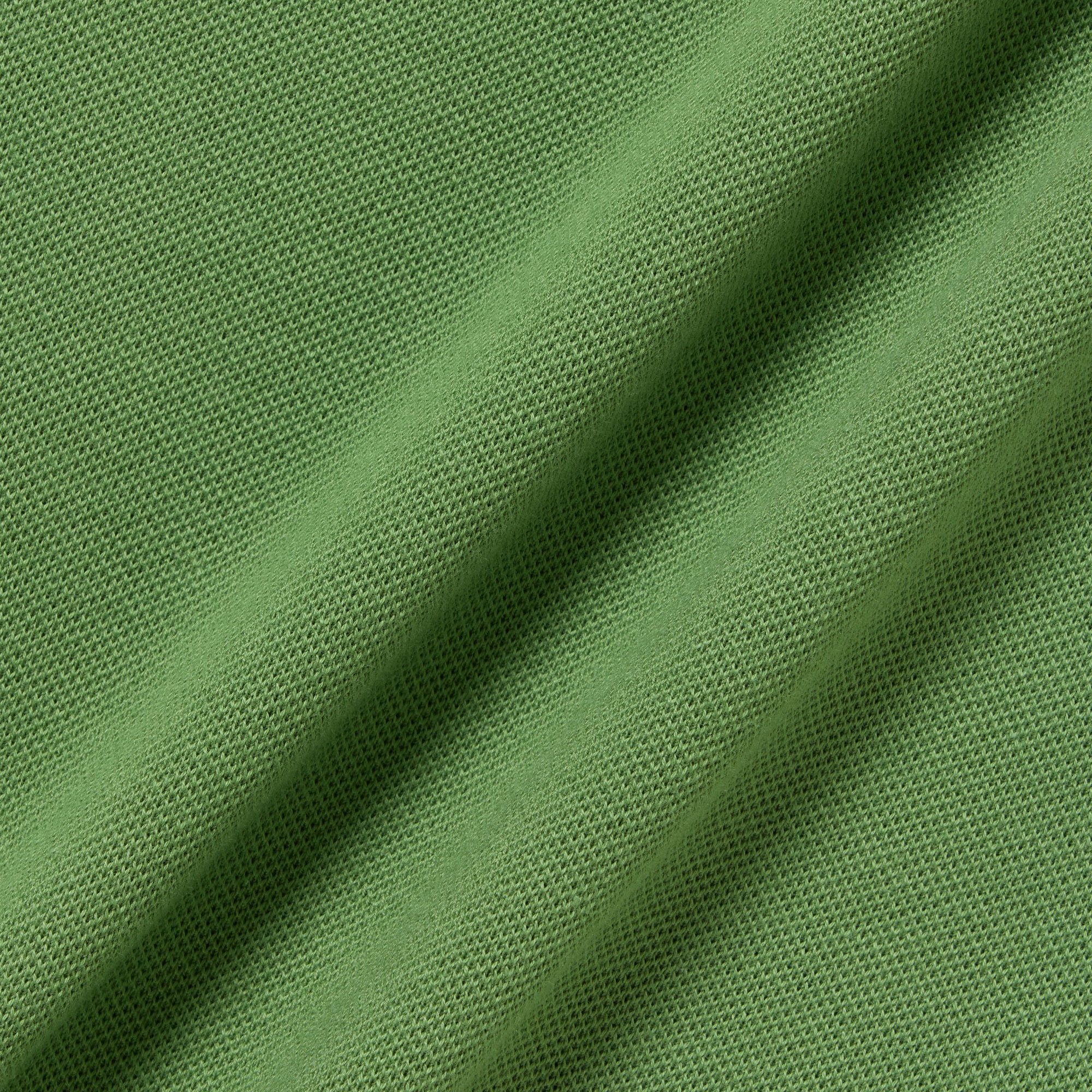 スリムフィットソリッドポロシャツ (半袖)