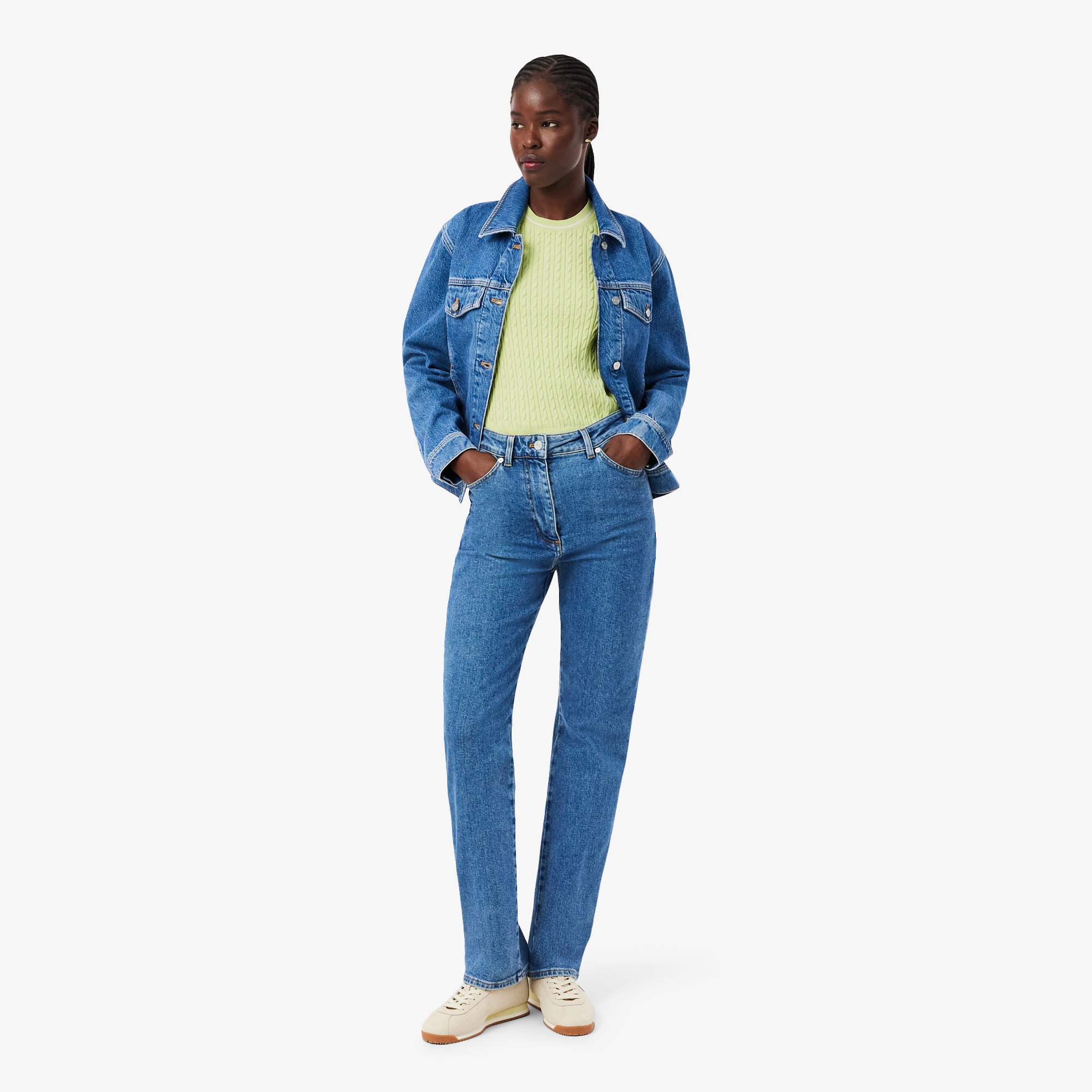 ケーブルニットTシャツ