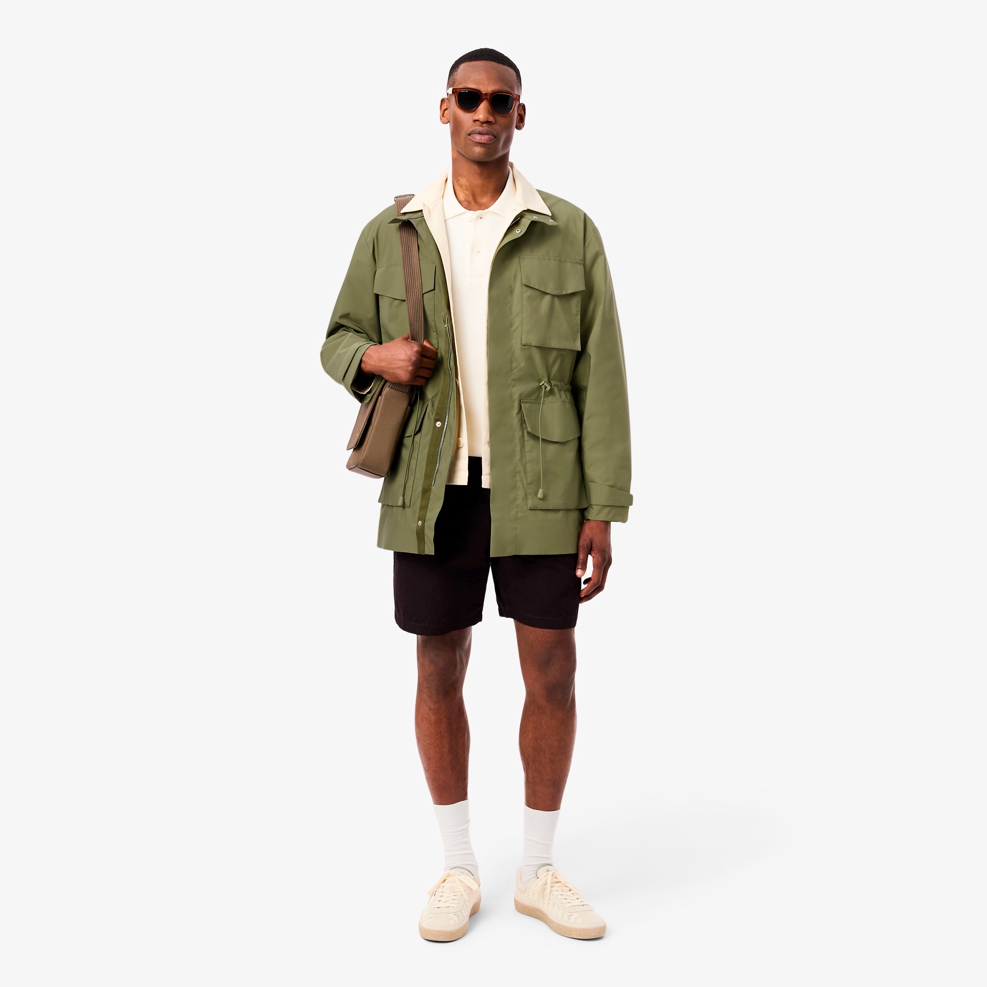 撥水ミリタリーウィンドブレイカージャケット