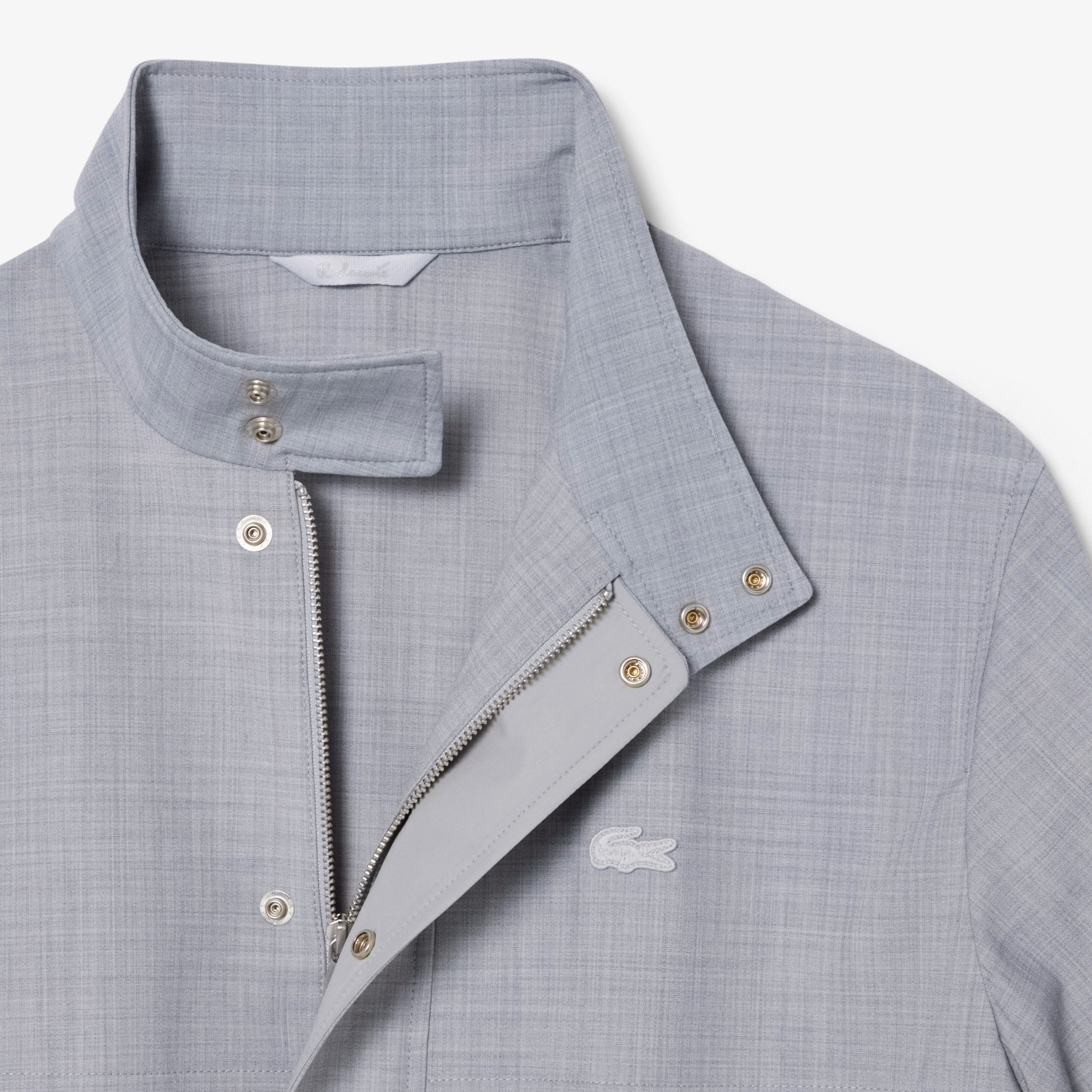 ウールブレンド ハリントンジャケット