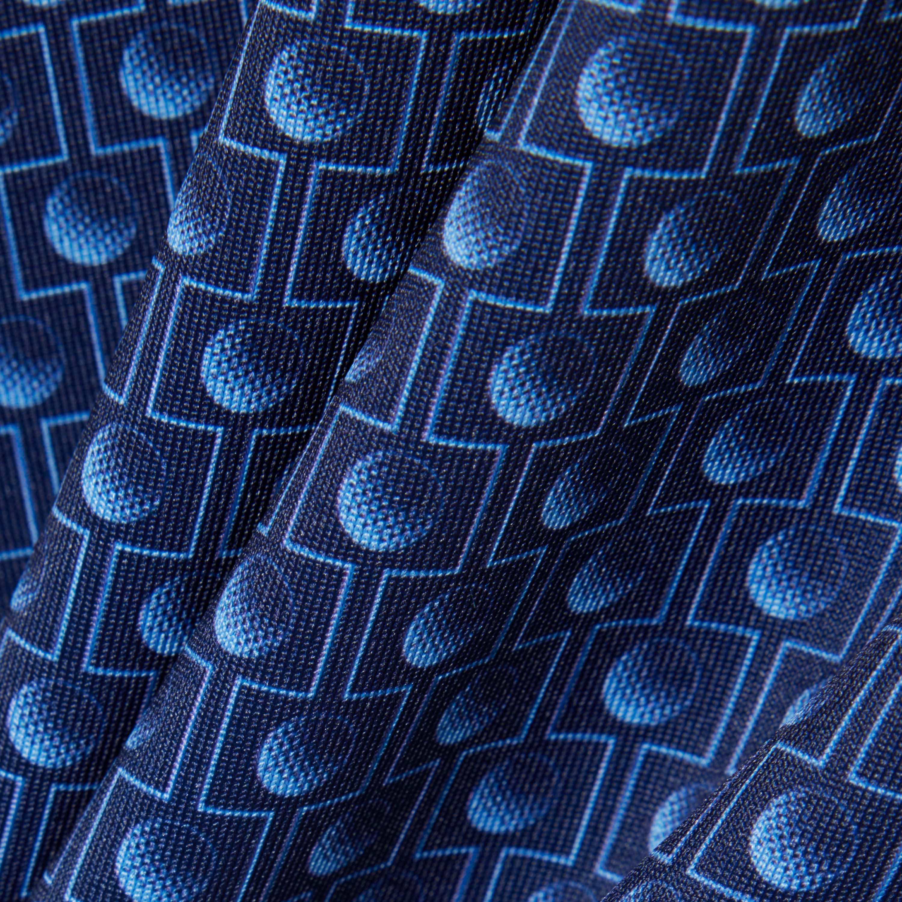 総柄ゴルフプリント ウルトラドライストレッチポロシャツ