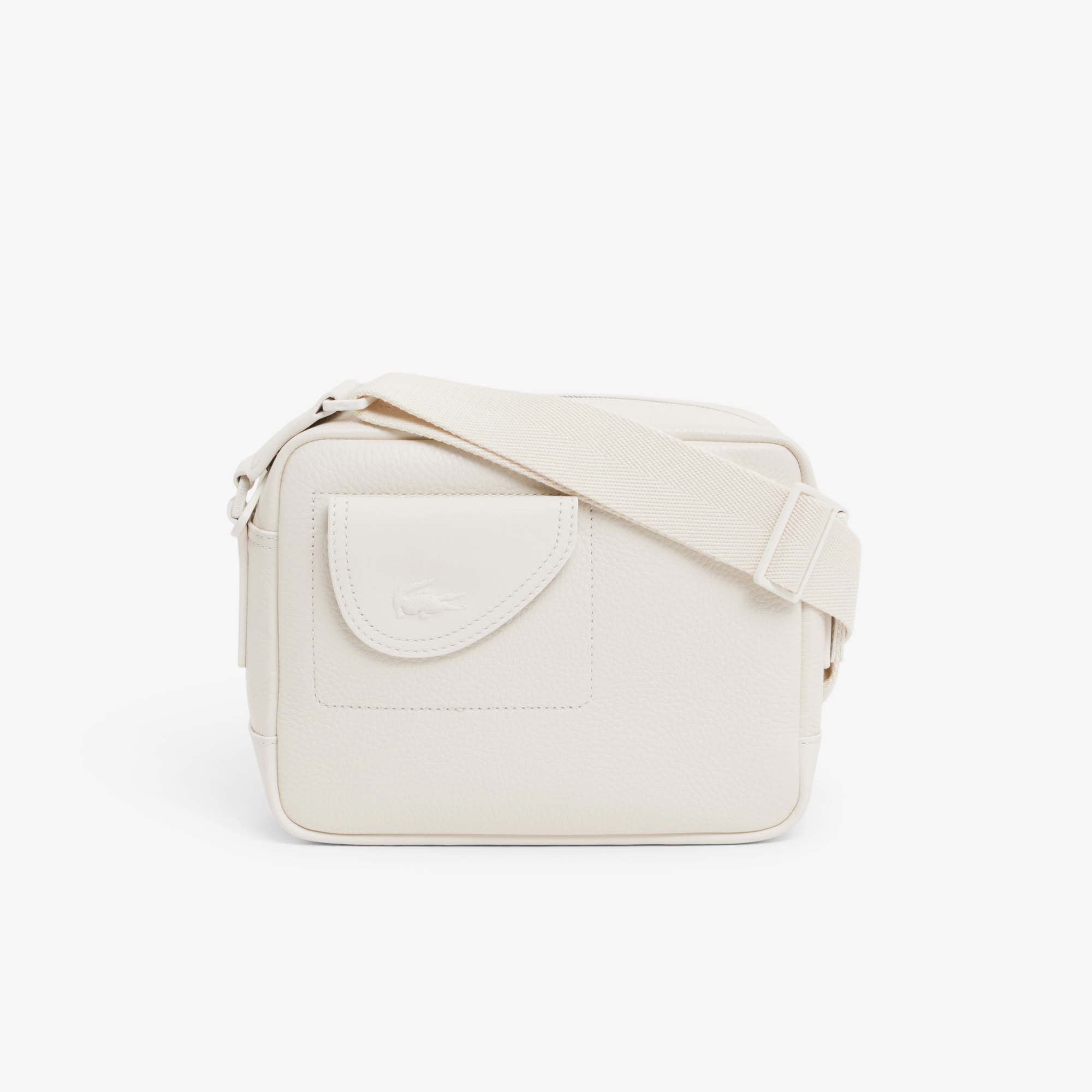 クラブ ラコステ グレインレザー コンパクトショルダーバッグ