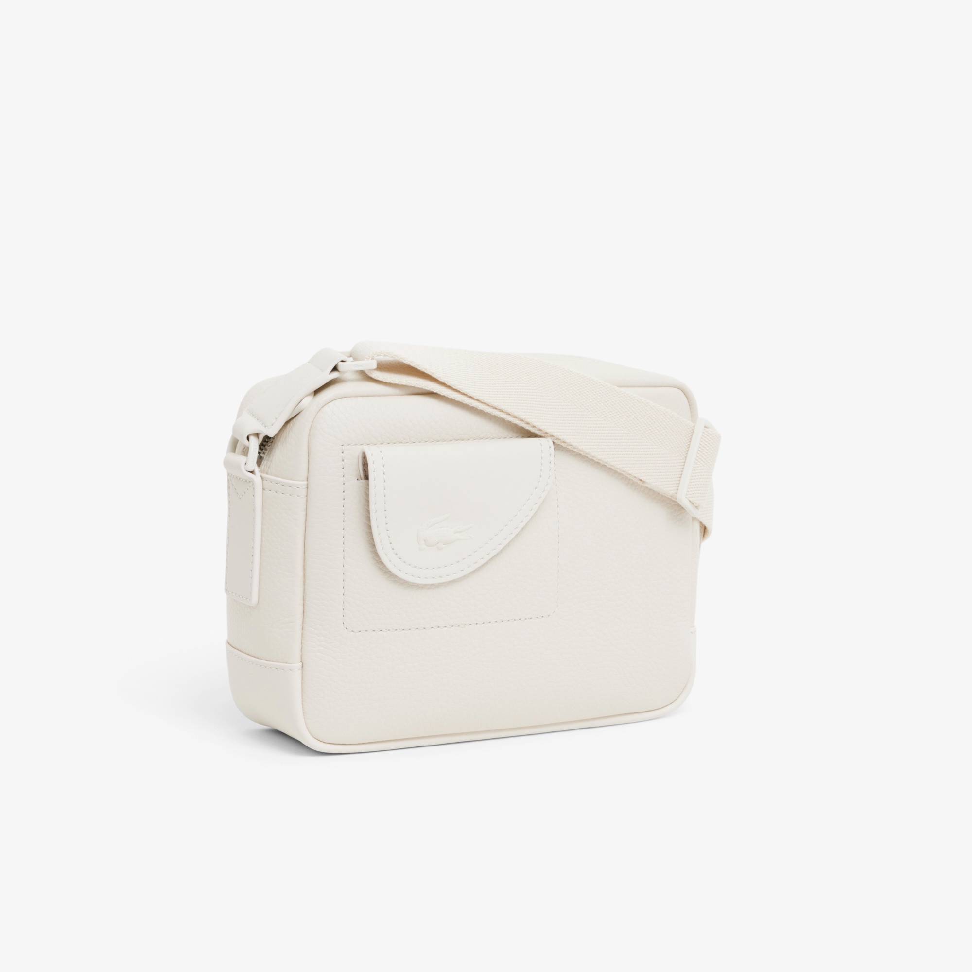 クラブ ラコステ グレインレザー コンパクトショルダーバッグ