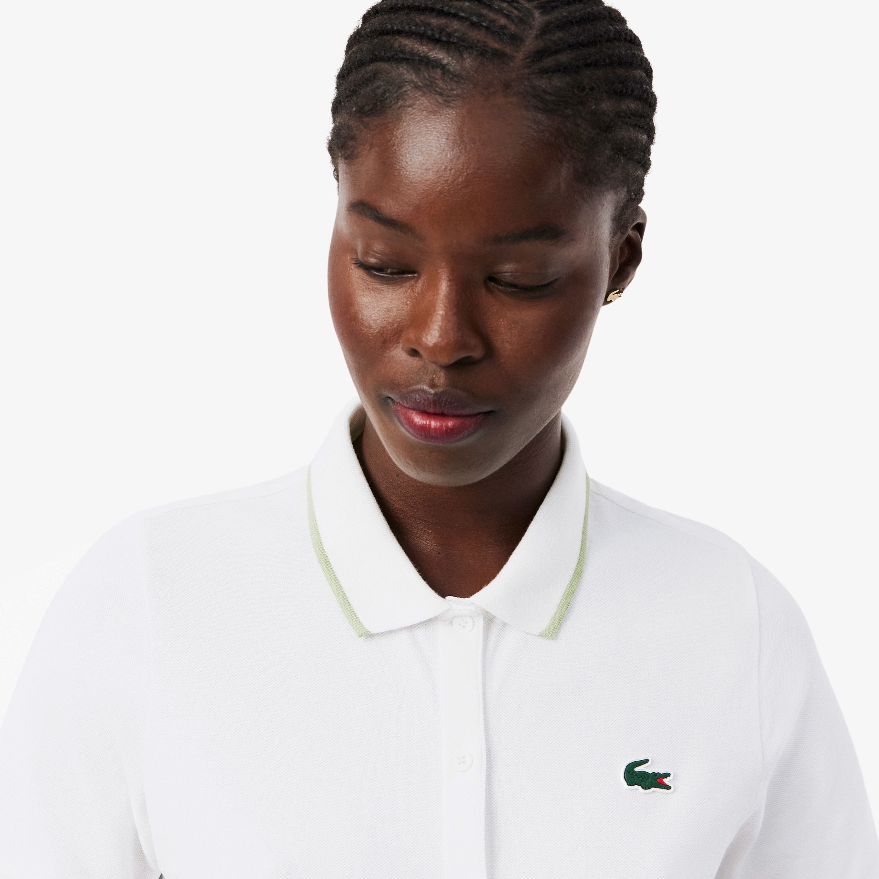 サーモレギュレーション鹿の子地ゴルフシャツ