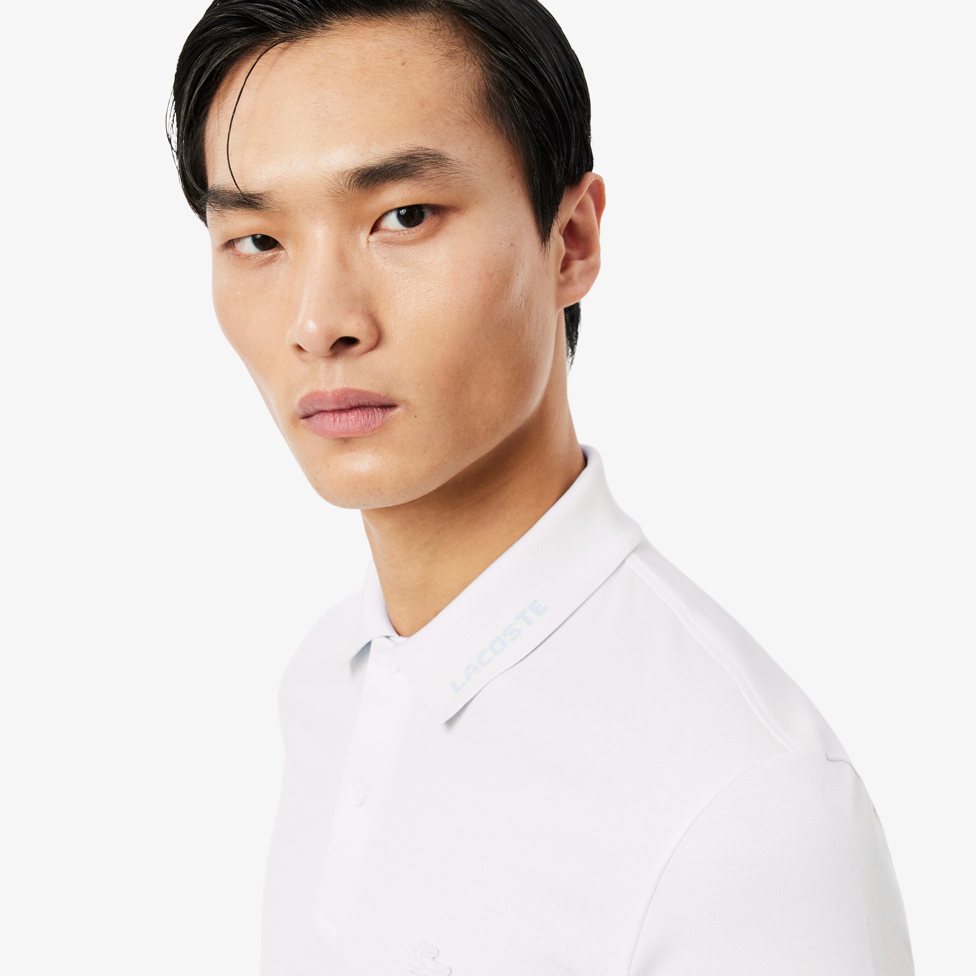 ネームジャカードカラーポロシャツ