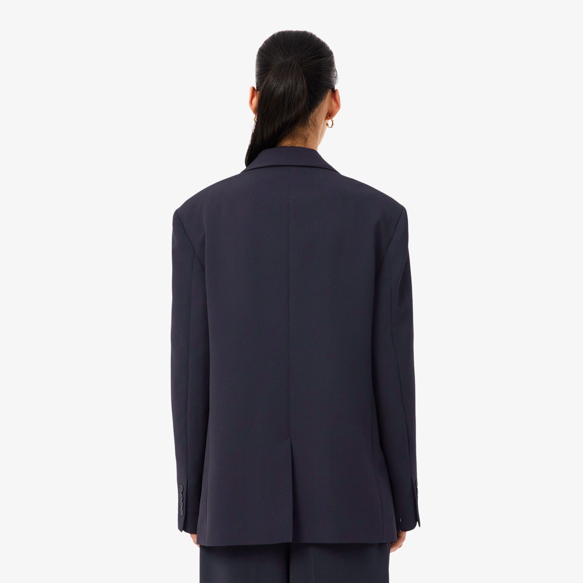 リサイクルポリエステル鹿の子ブレザー