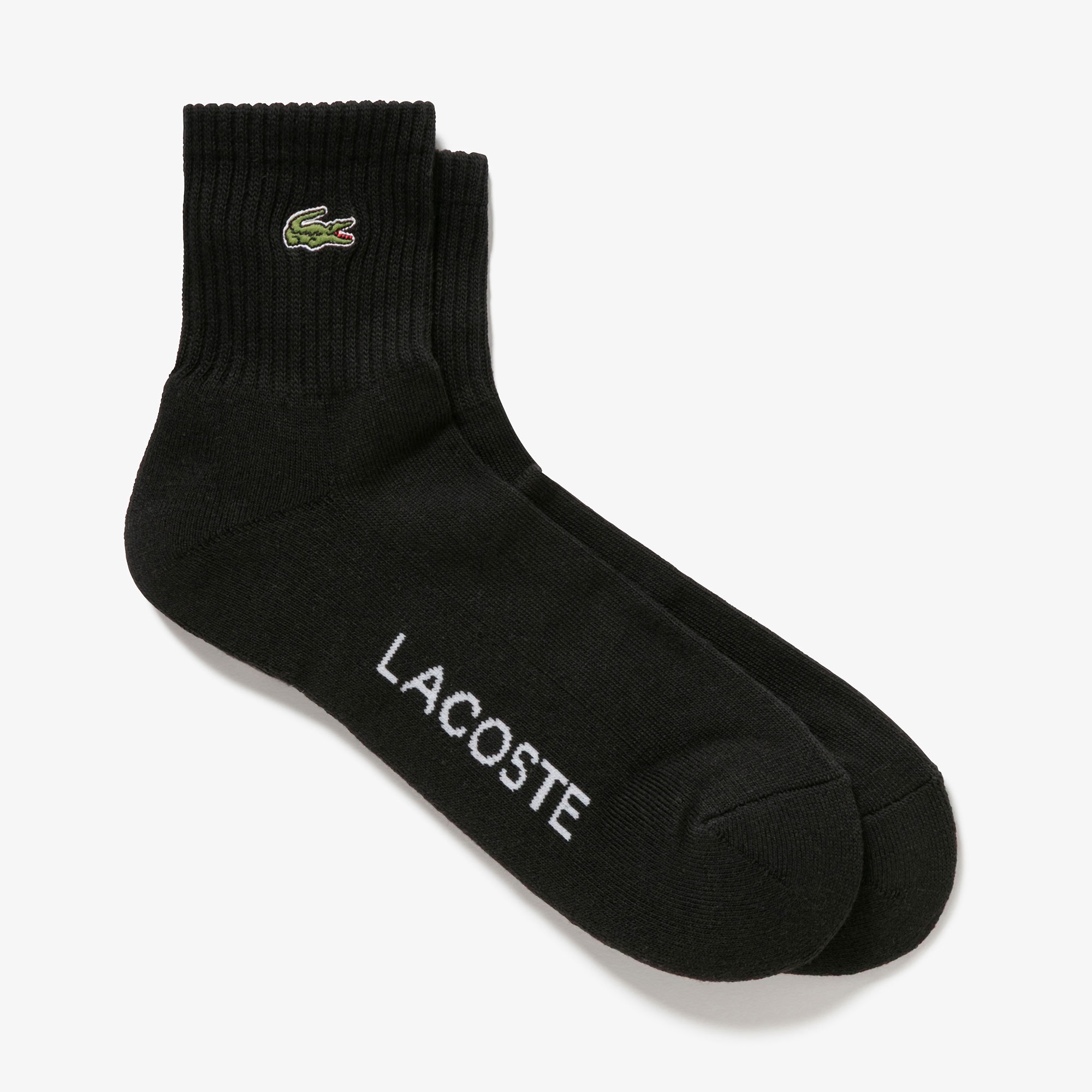 ワニロゴパッチリブソックス