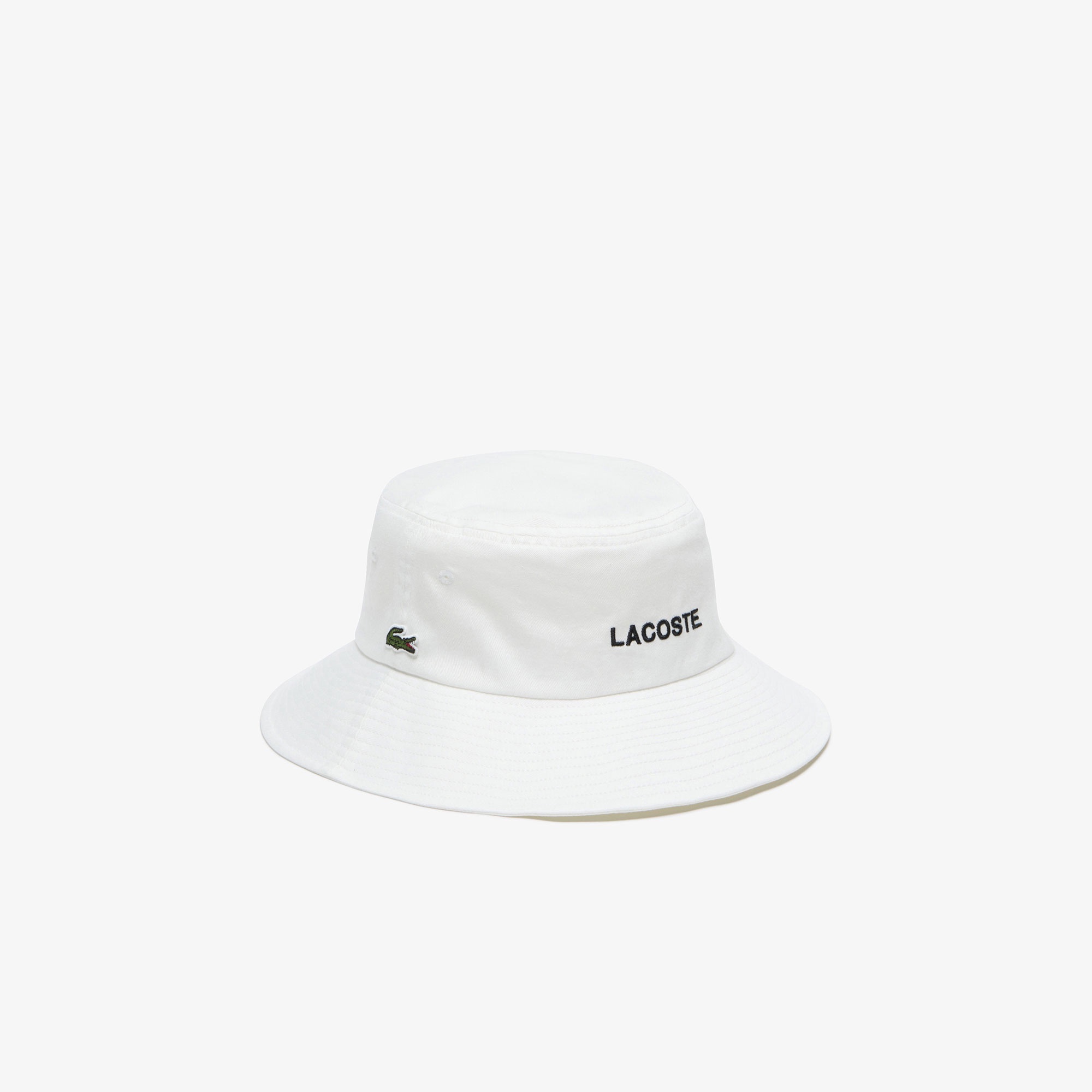 ブランドネームロゴ刺しゅうエッセンシャルバケットハット