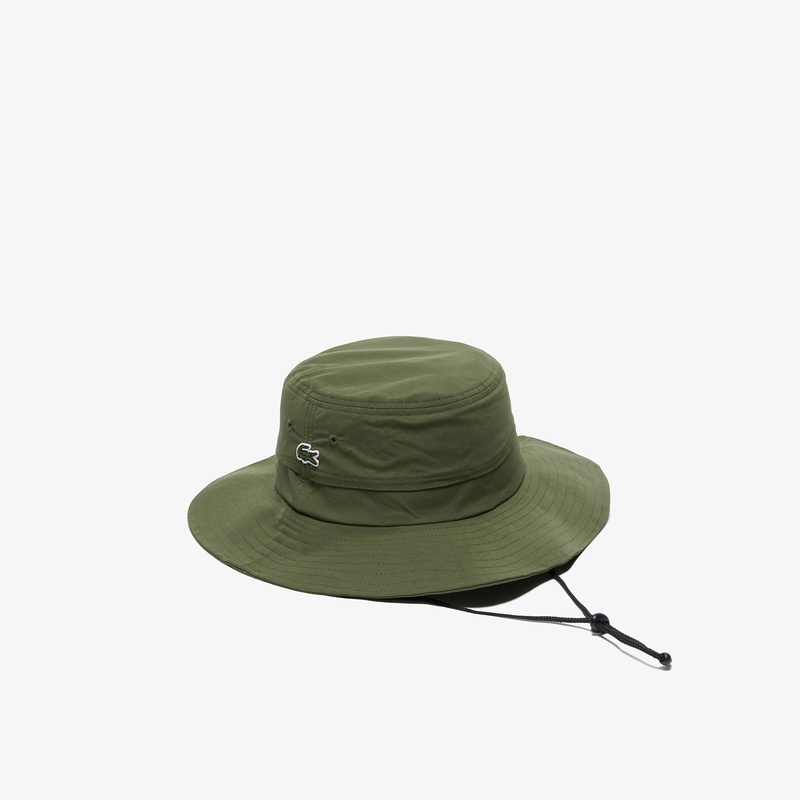 ワンポイント撥水サファリハット RK085J - ラコステ（LACOSTE）公式