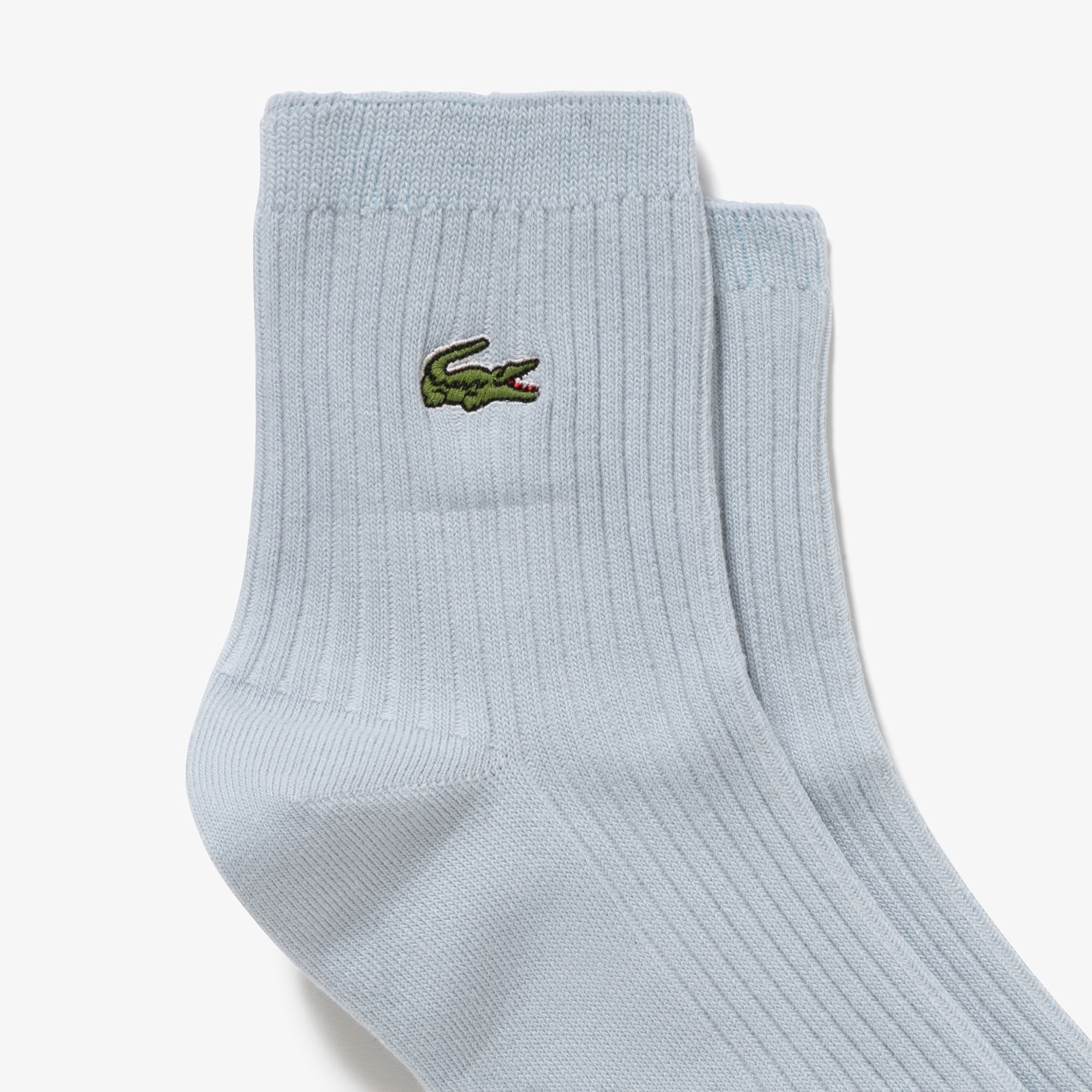 クロックエンブレムプレーンショートソックス