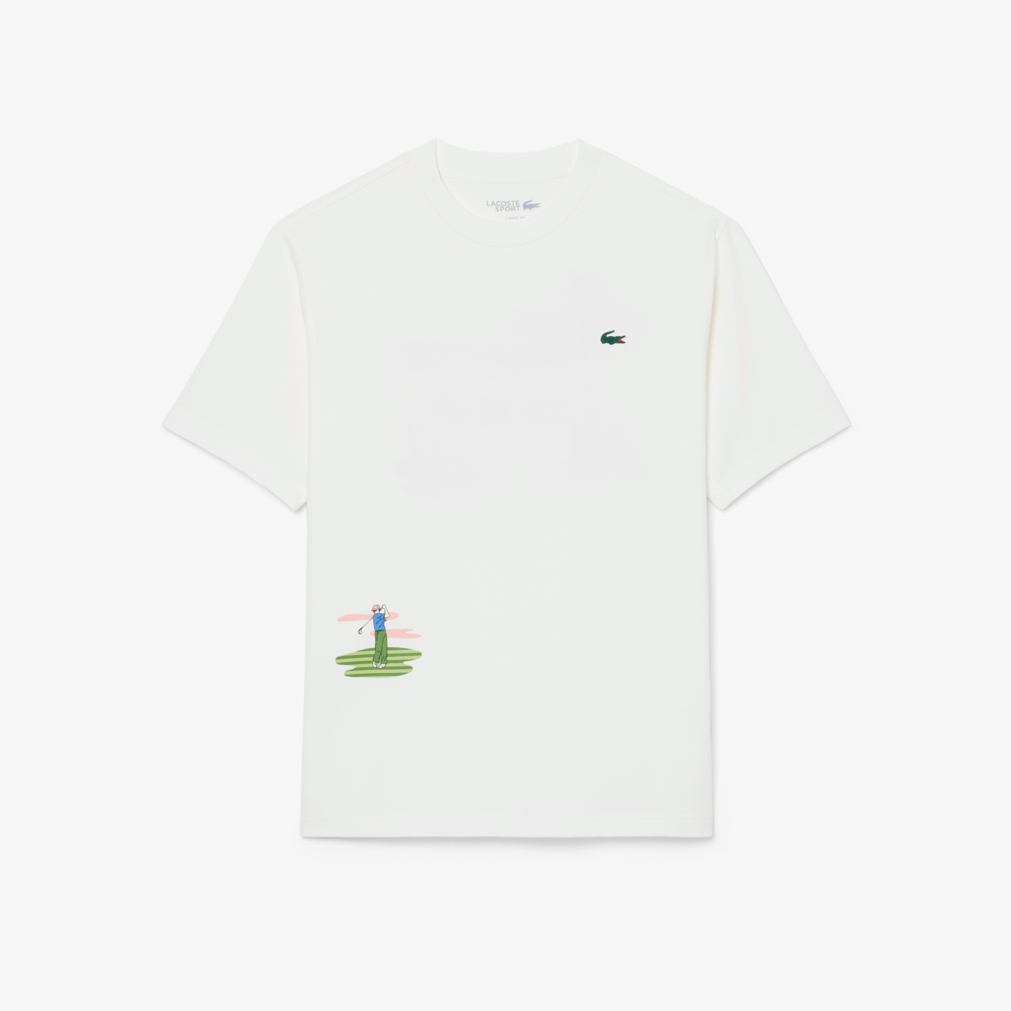 ゴルフグラフィックバックプリントウルトラドライTシャツ