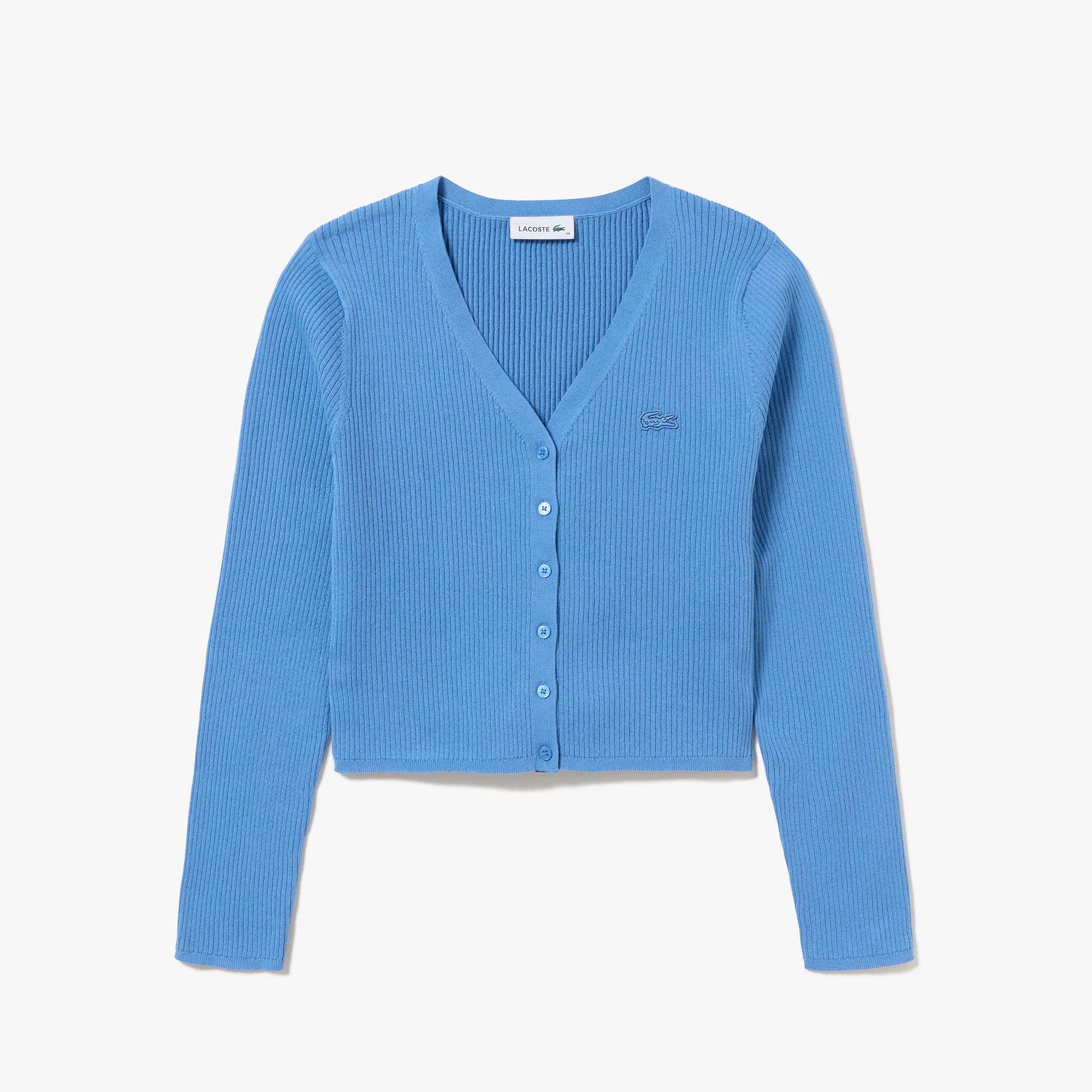 クールマックスリブニットカーディガン