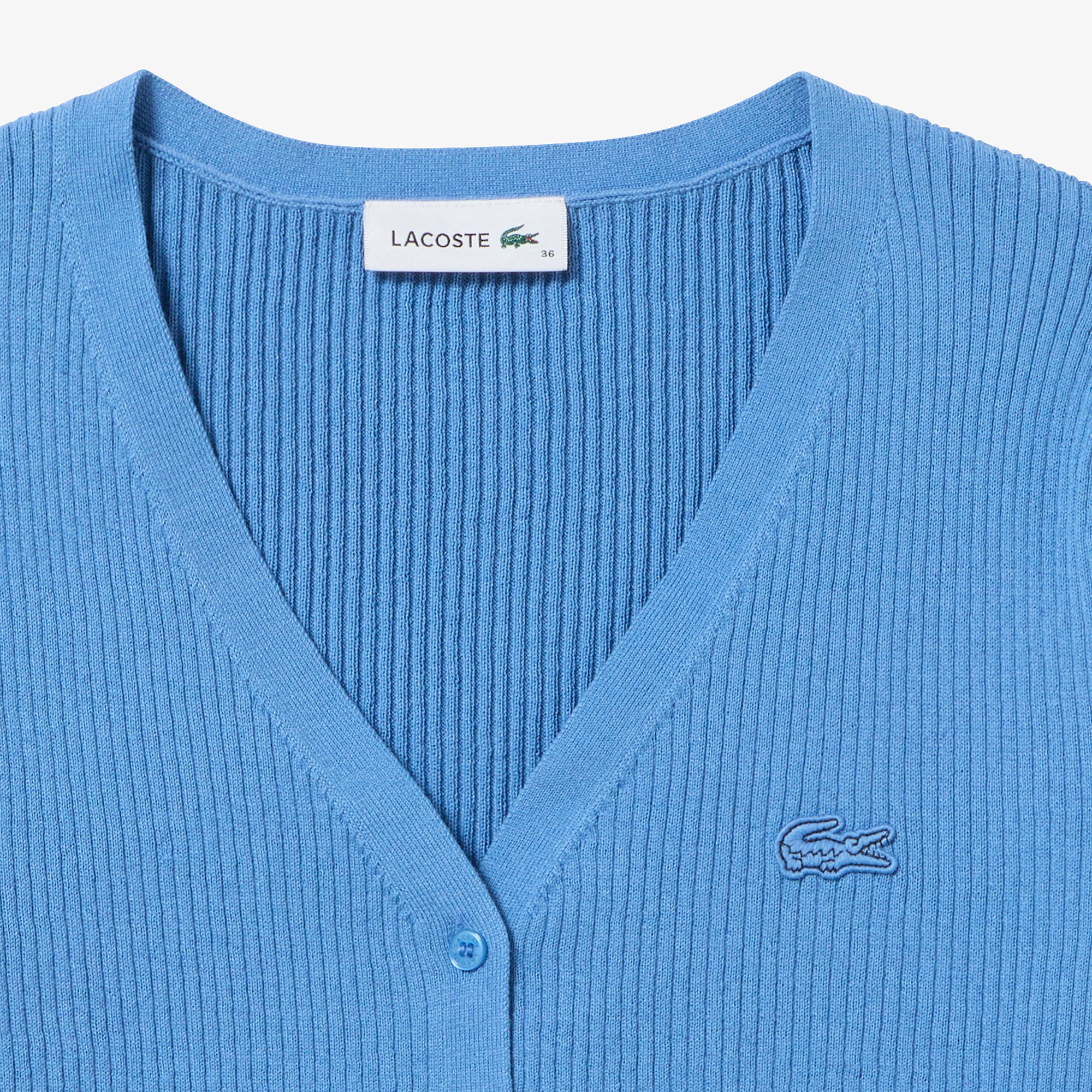 クールマックスリブニットカーディガン