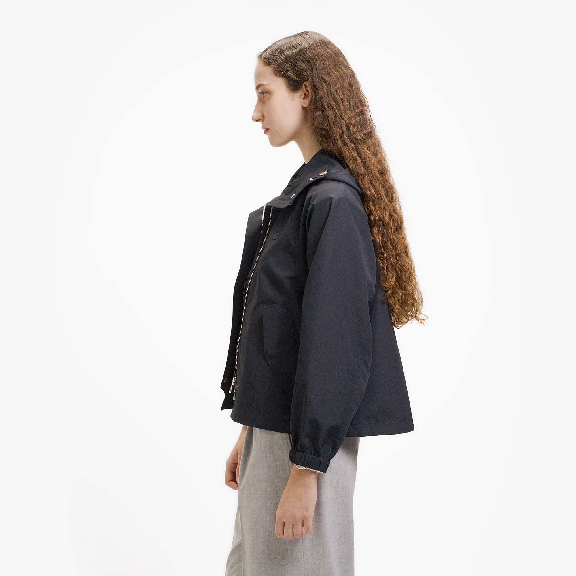 Aラインマウンテンパーカ