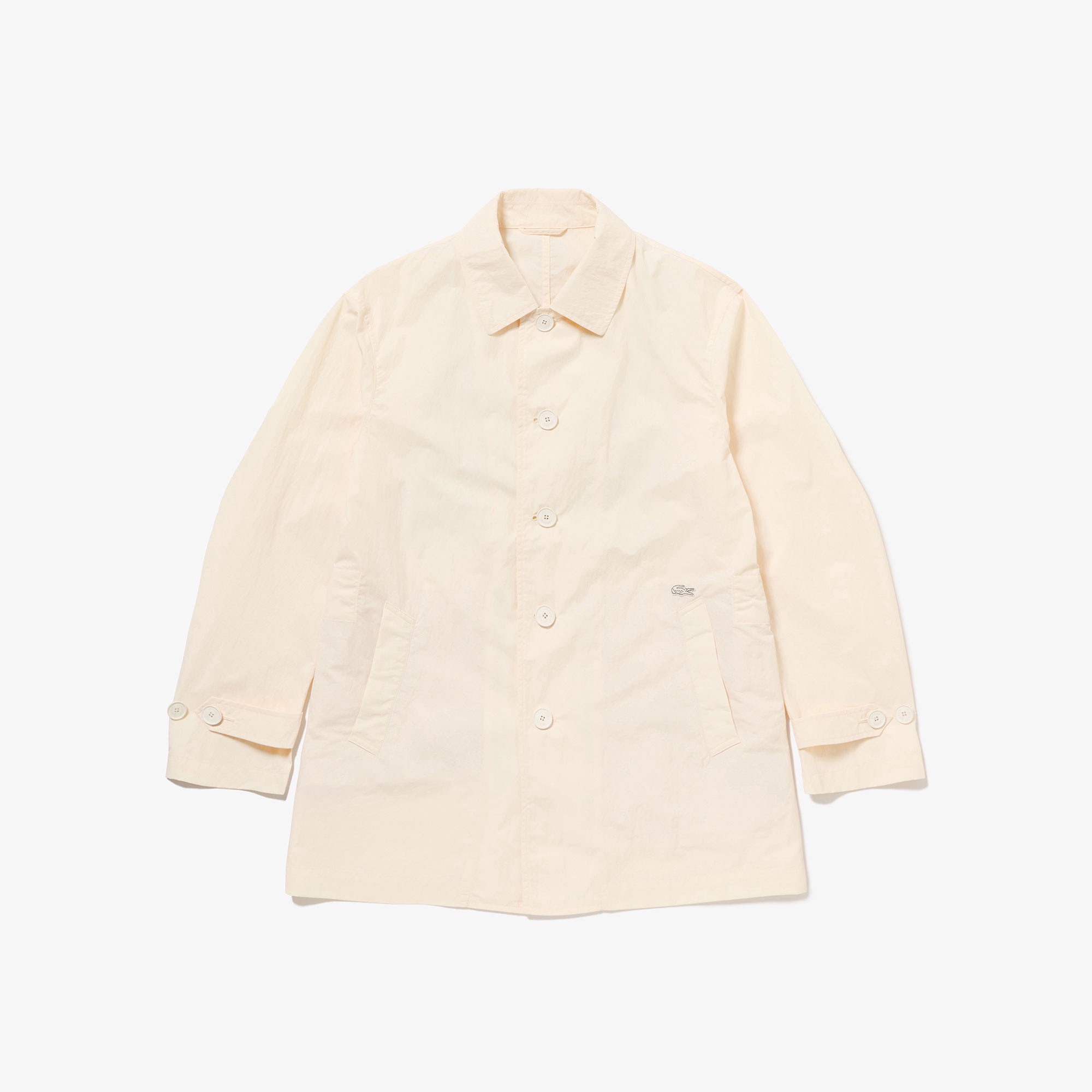 パッカブルナイロンステンカラーコート