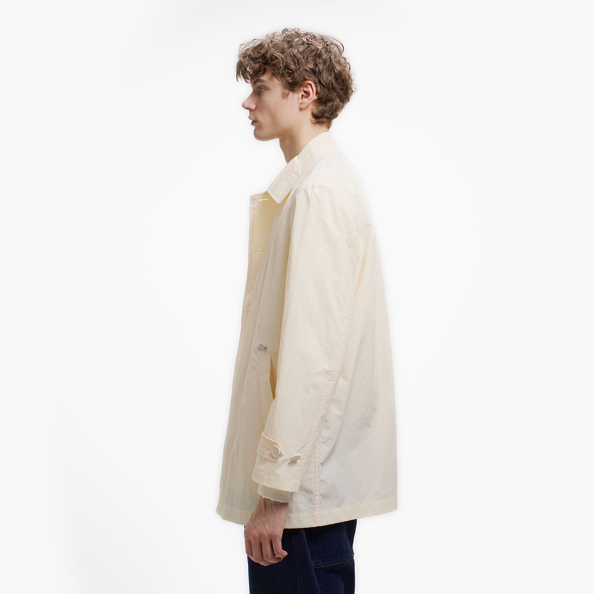 パッカブルナイロンステンカラーコート