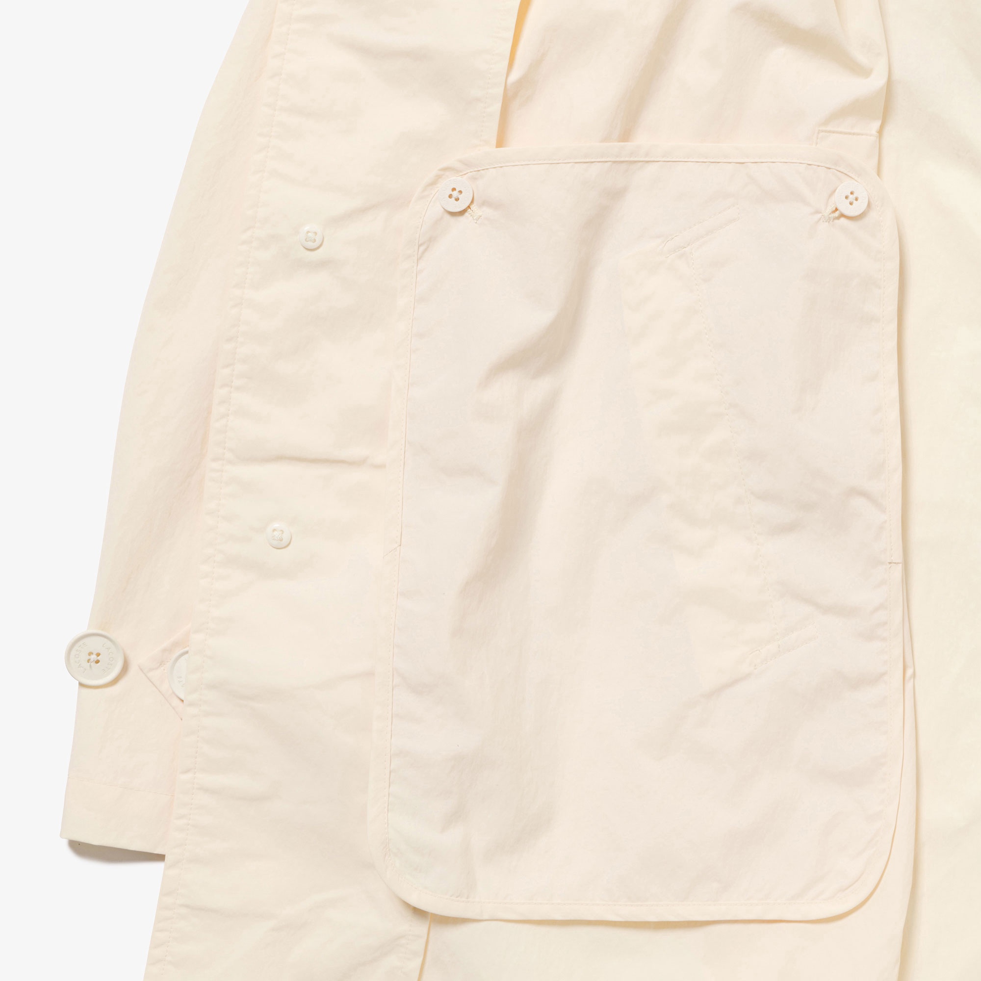 パッカブルナイロンステンカラーコート