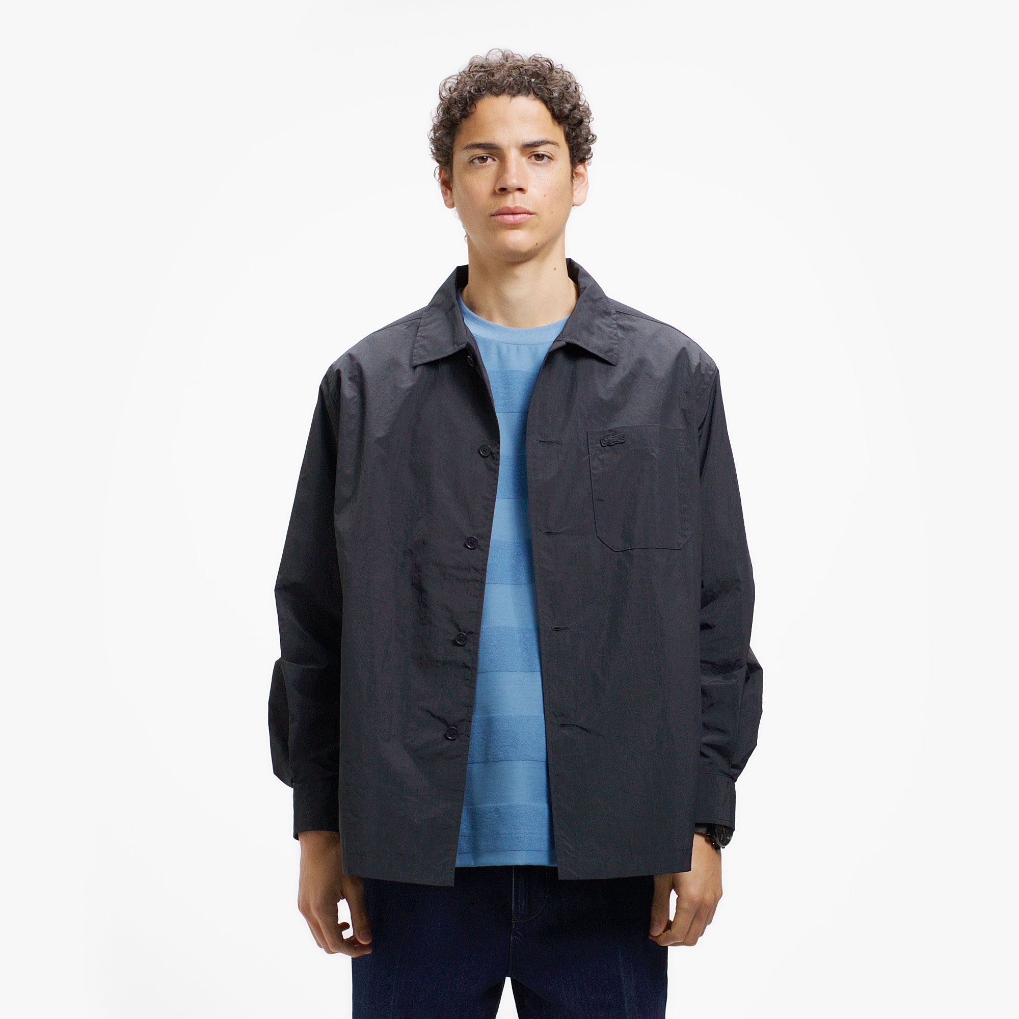 ナイロンリップシャツジャケット