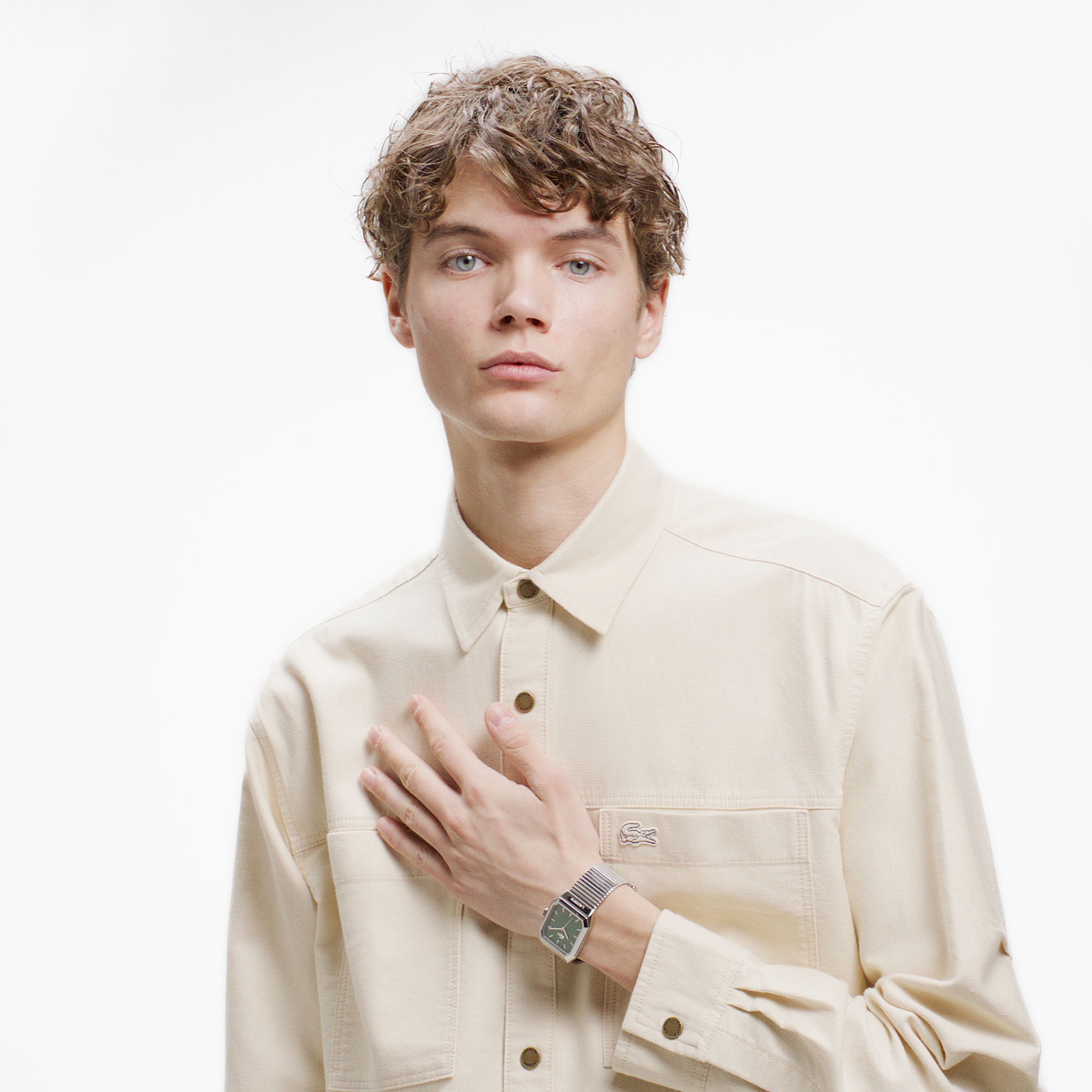 コードレーンシャツジャケット