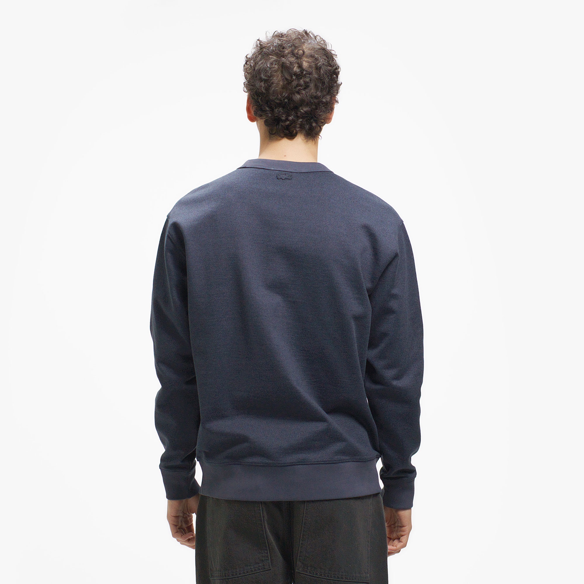 クルーネックヘザースウェット