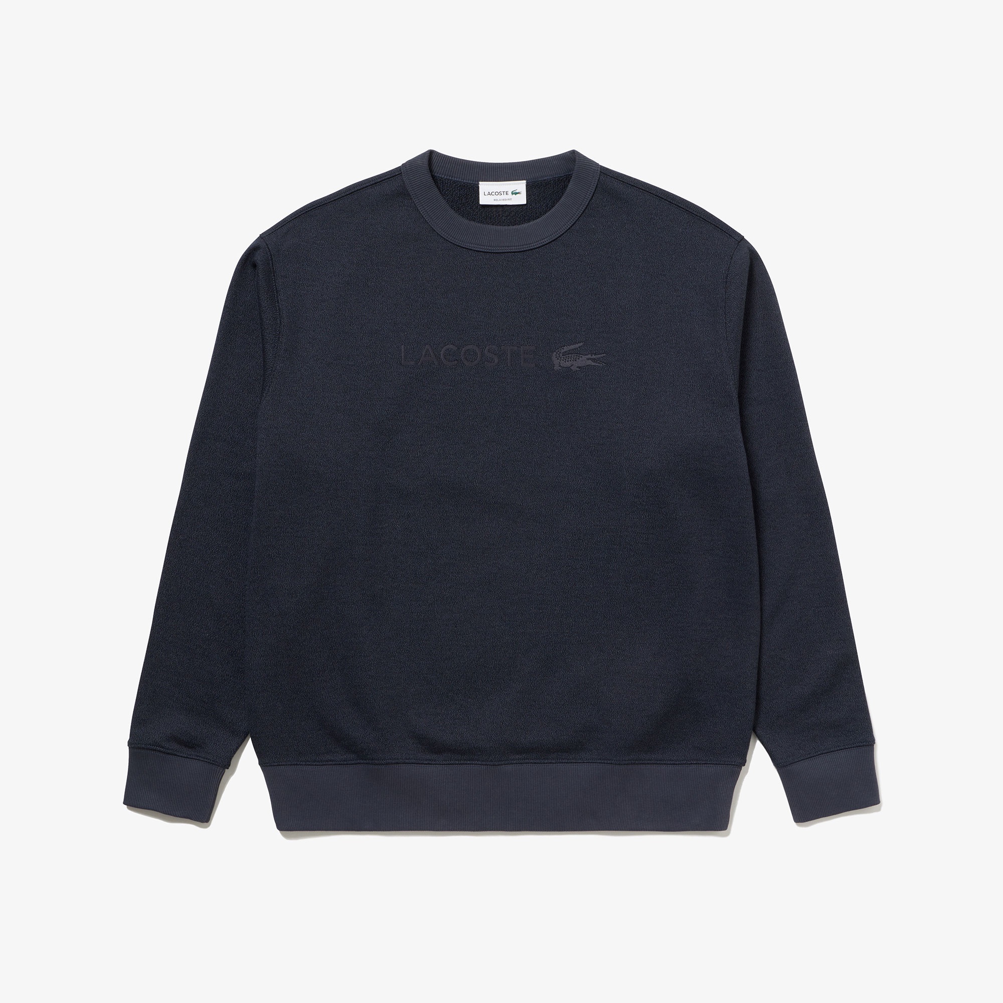 クルーネックヘザースウェット